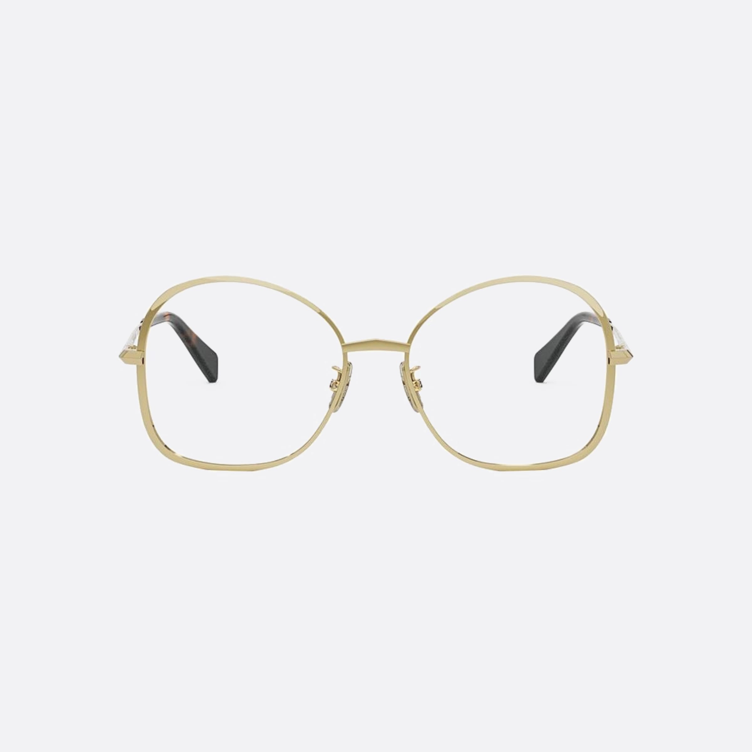 Celine 56mm Metal Gold Geometric Women Eyeglasses - Main View