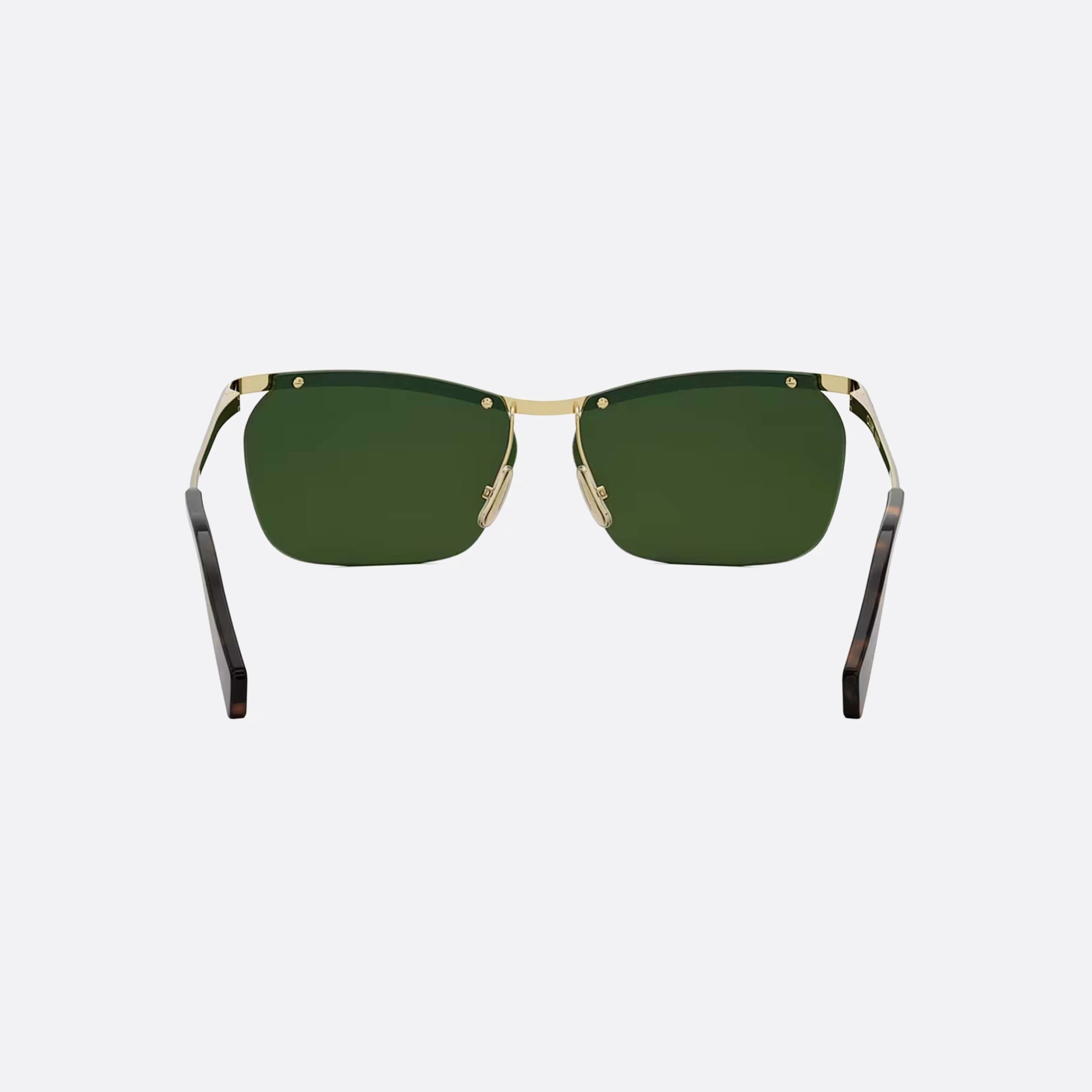 Celine 62mm Metal Cl40307u 30n Gold Geometric Men Sunglasses - Lifestyle Shot