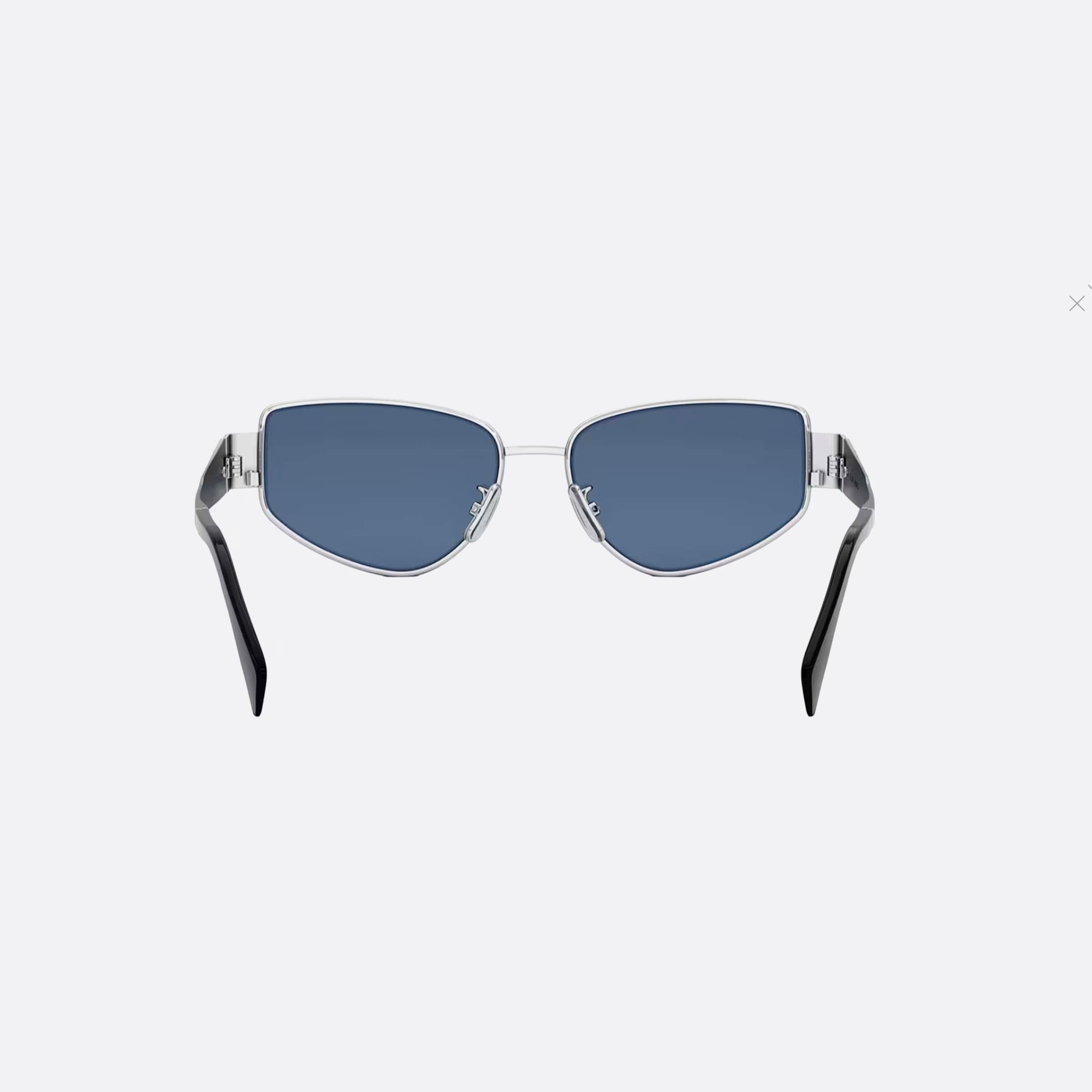 Celine 55mm Metal Triomphe Cl40293u 16v Silver Cat Eye Women Sunglasses - Lifestyle Shot