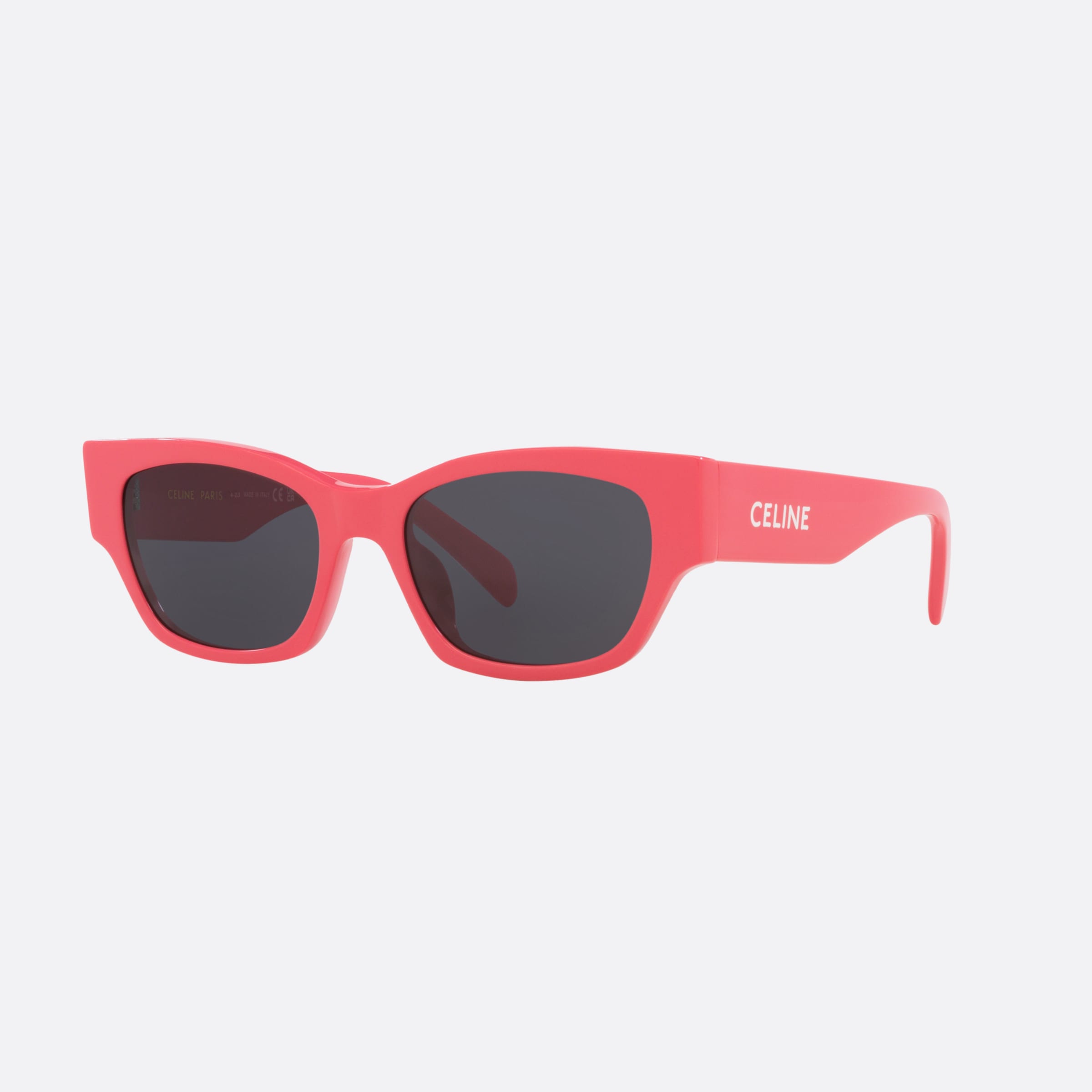 Celine 60mm Monochroms Cl40197u Pink Cat Eye Unisex Sunglasses - Main View