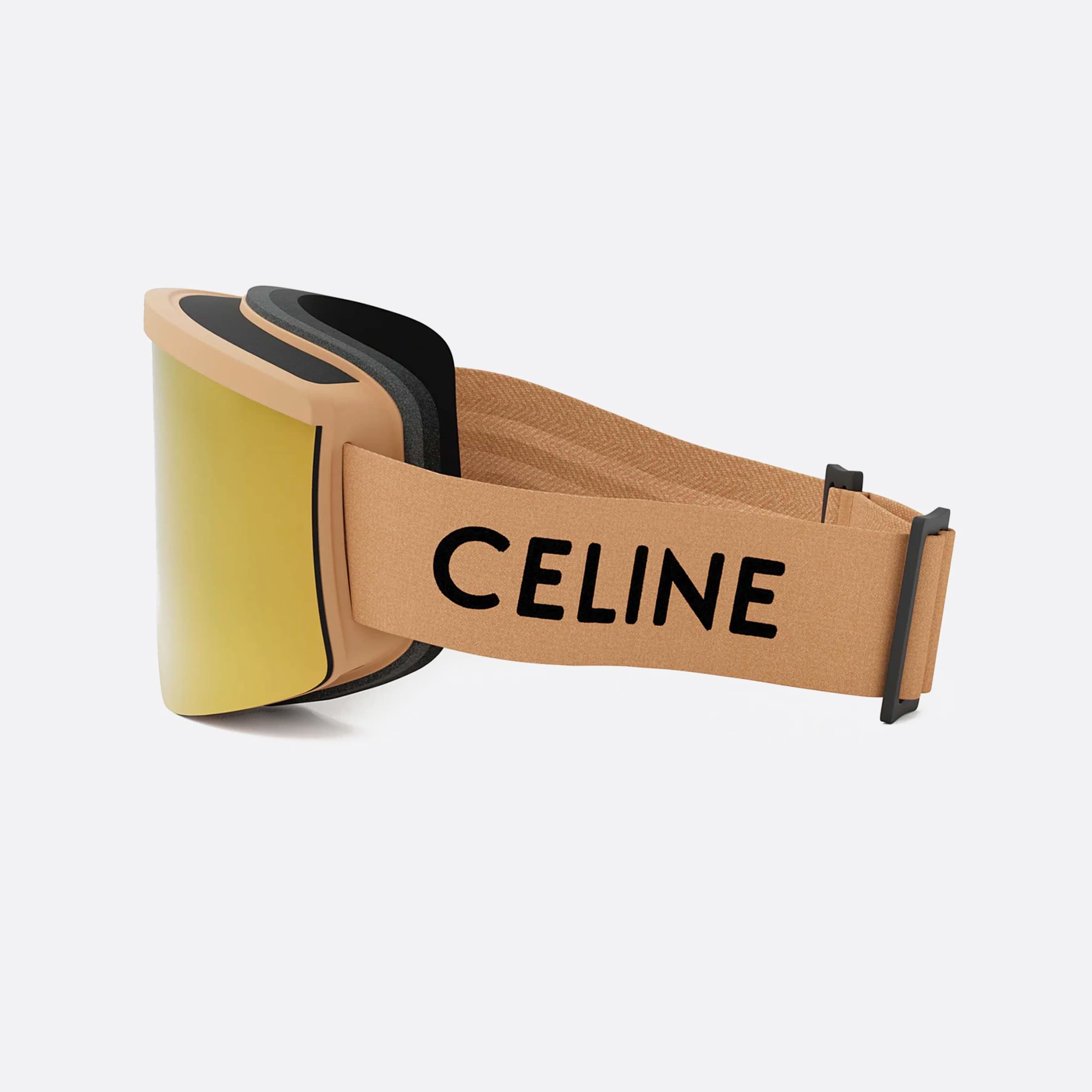 Celine 00mm Ski Mask Cl40302u 58c Beige Unisex Sunglasses - Detail View