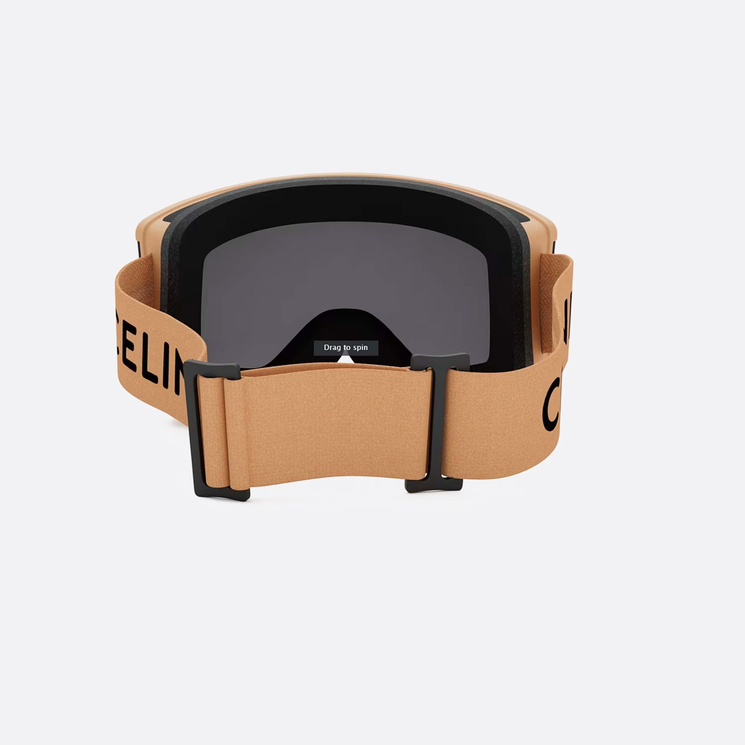 Celine 00mm Ski Mask Cl40302u 58c Beige Unisex Sunglasses - Lifestyle Shot