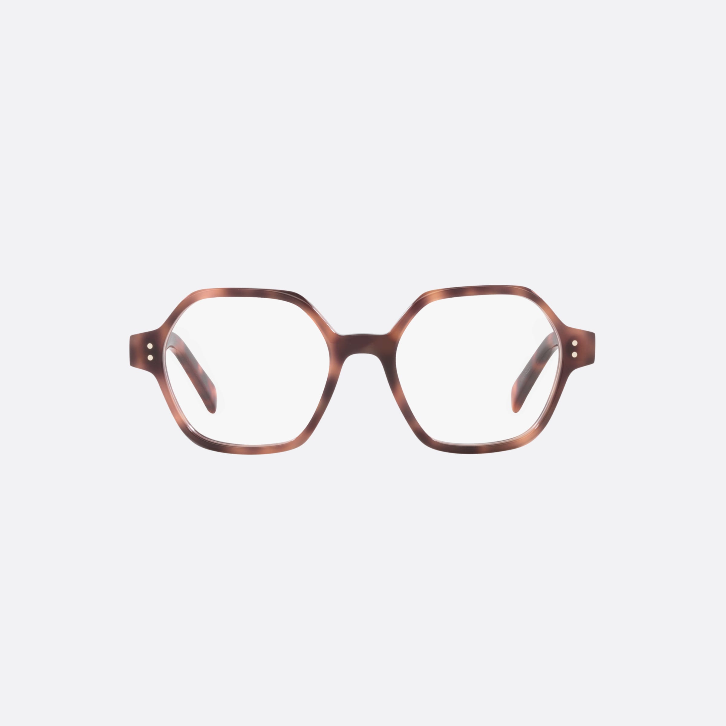 Celine 49mm Thin Dots Cl50142i Tortoise Irregular Women Eyeglasses - Lifestyle Shot