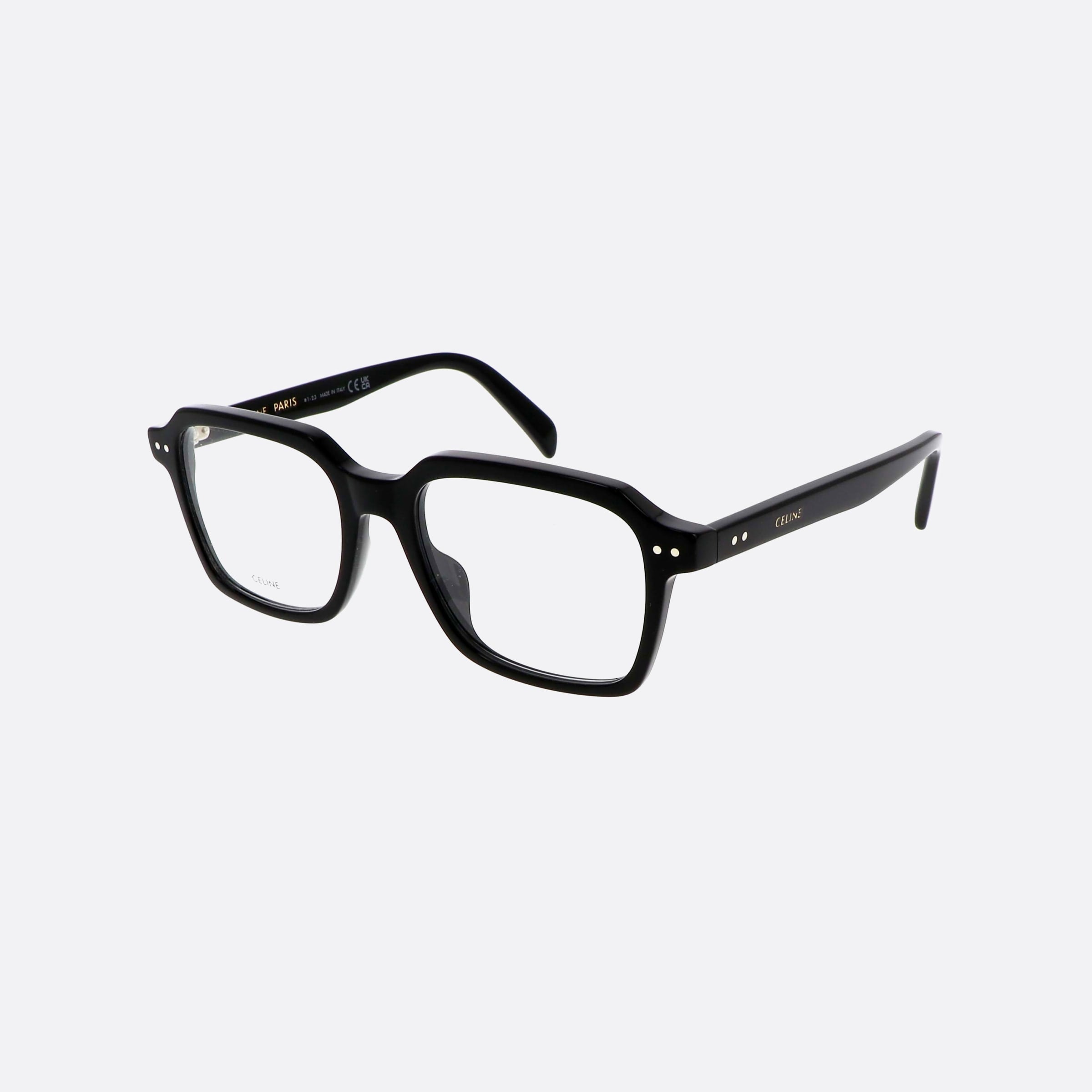 Celine 52mm Thin Cl50139i Black Men Eyeglasses - Main View