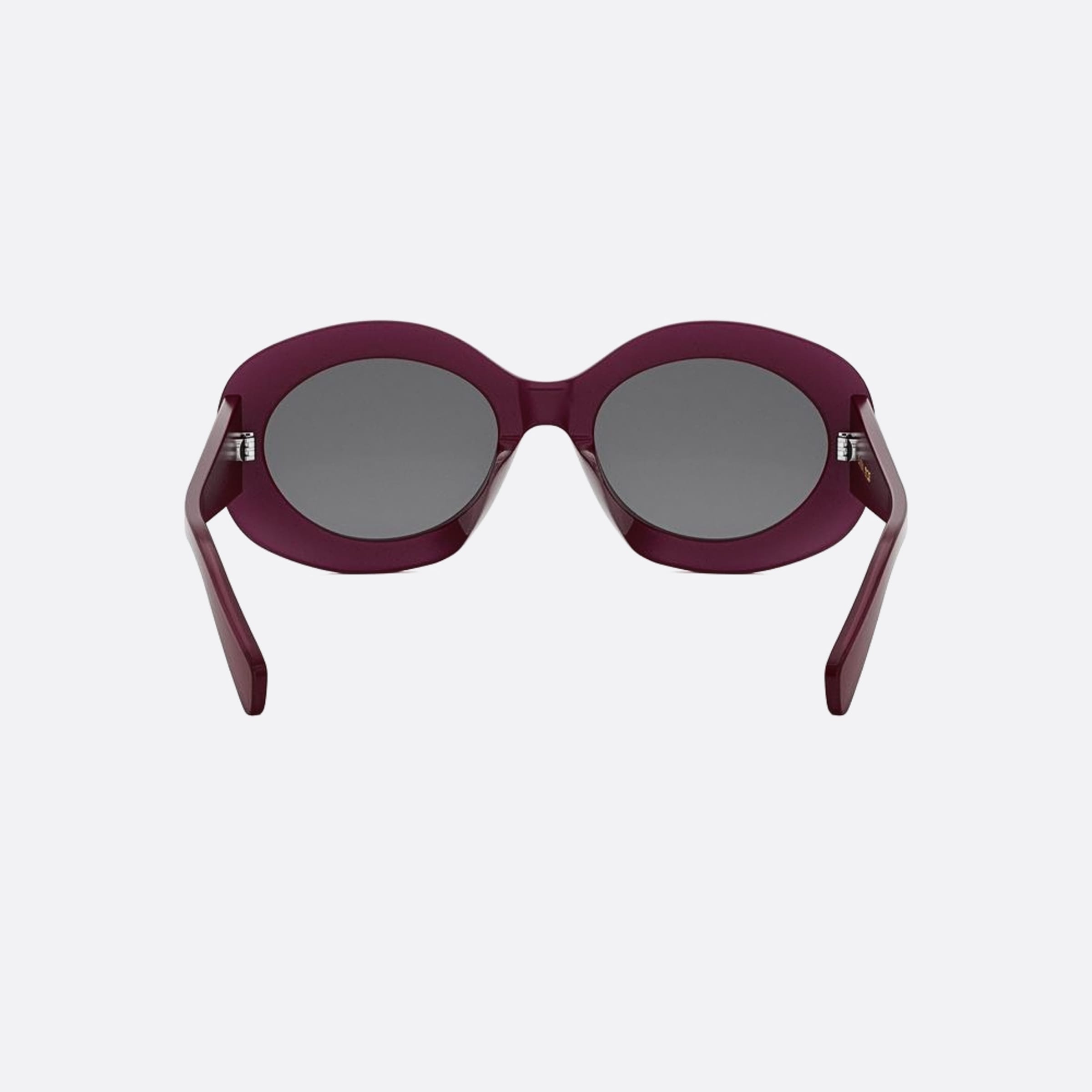 Celine 54mm Triomphe 69a Red Round Women Sunglasses - Additional Angle