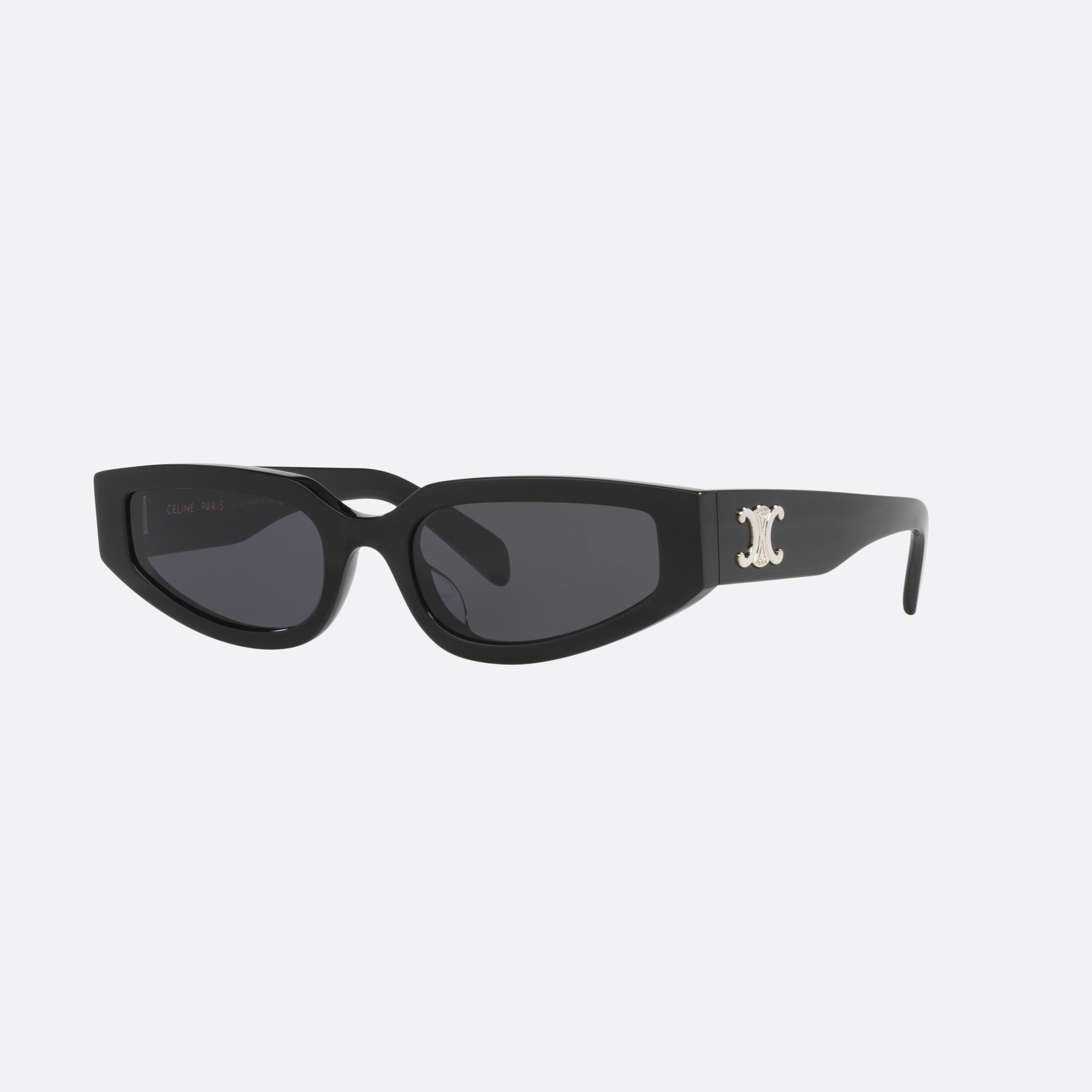 Celine 54mm Triomphe Cl40269u Black Rectangle Women Sunglasses - Main View