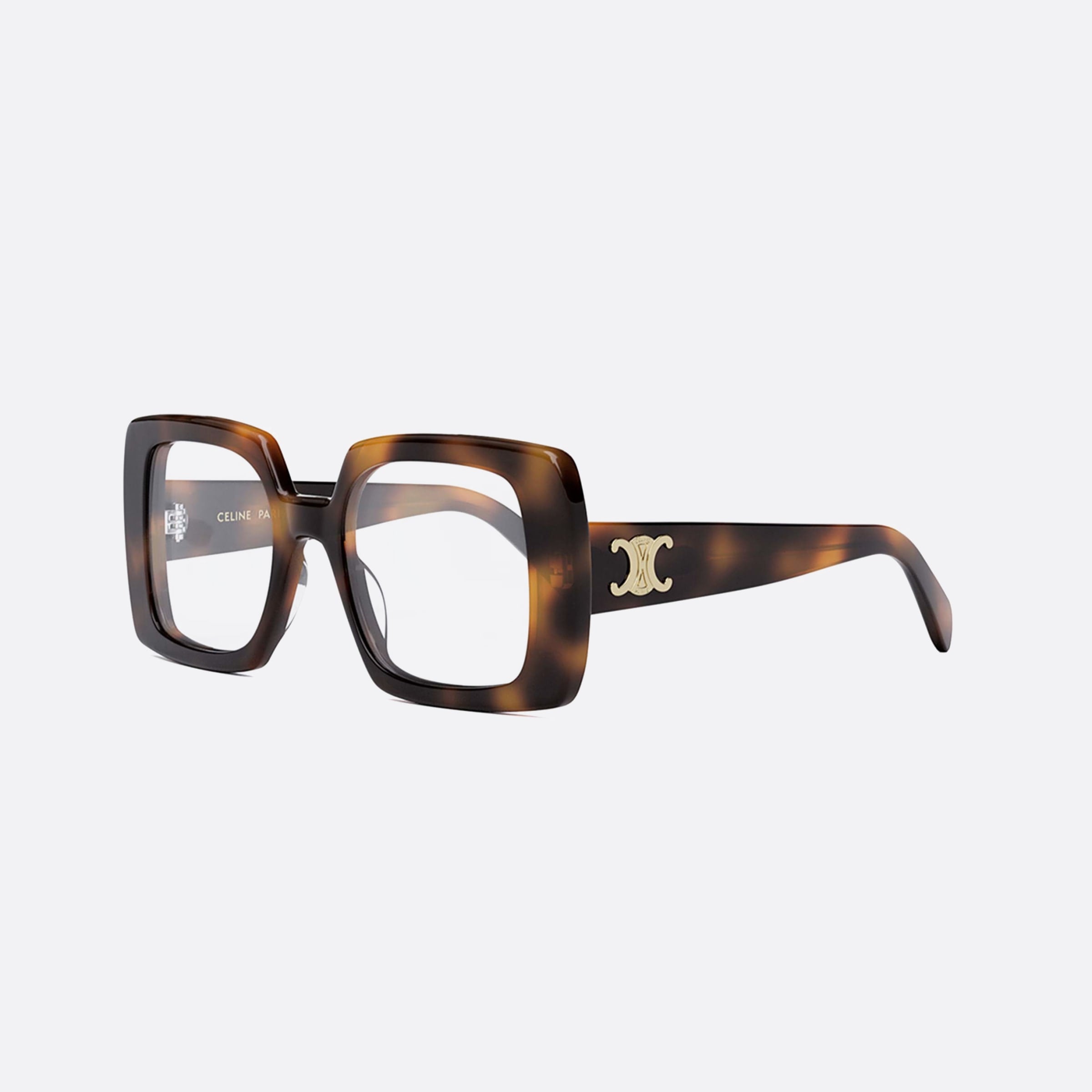 Celine 51mm Triomphe Cl50121i Tortoise Women Eyeglasses - Main View