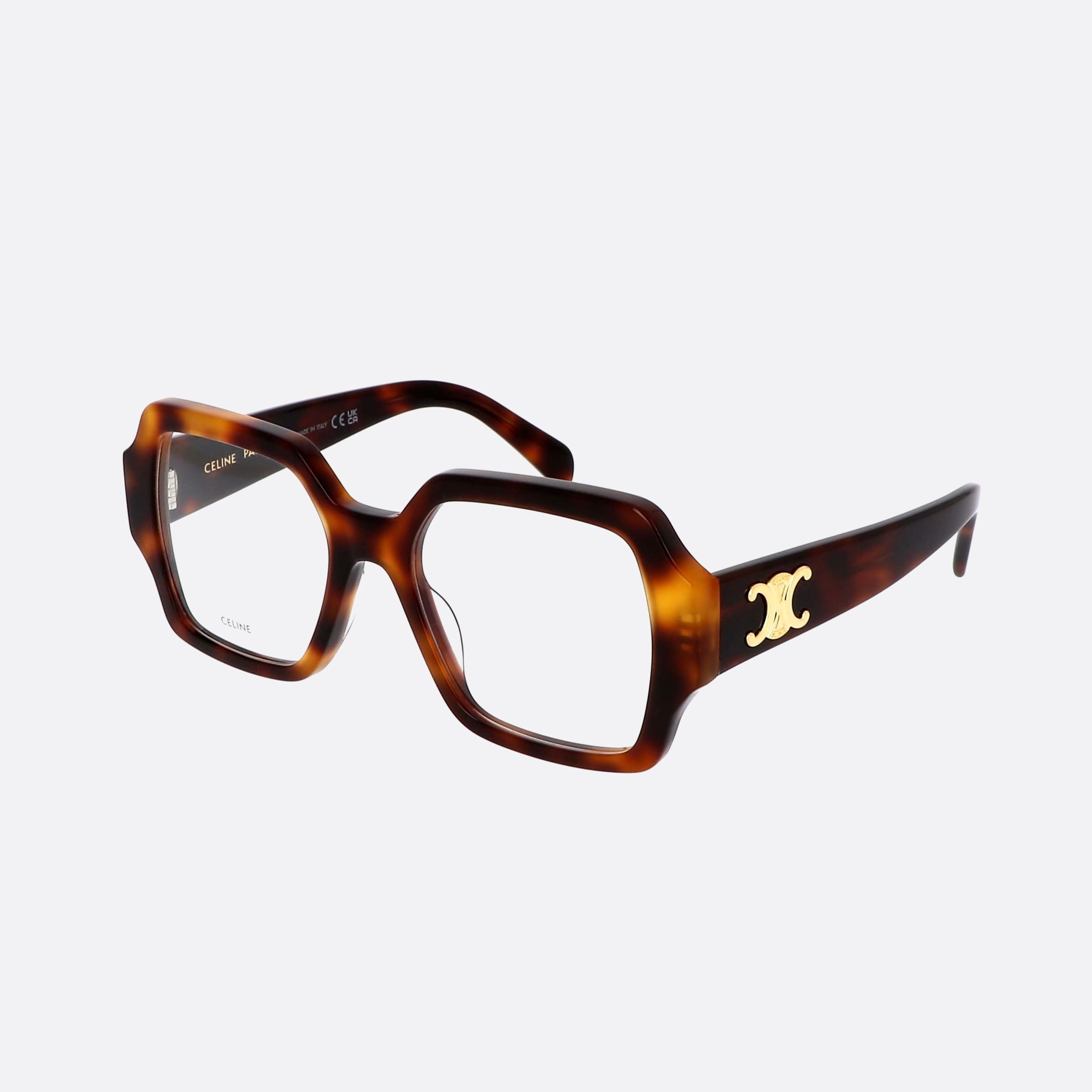 Celine 52mm Triomphe Cl50131i Tortoise Women Eyeglasses - Main View