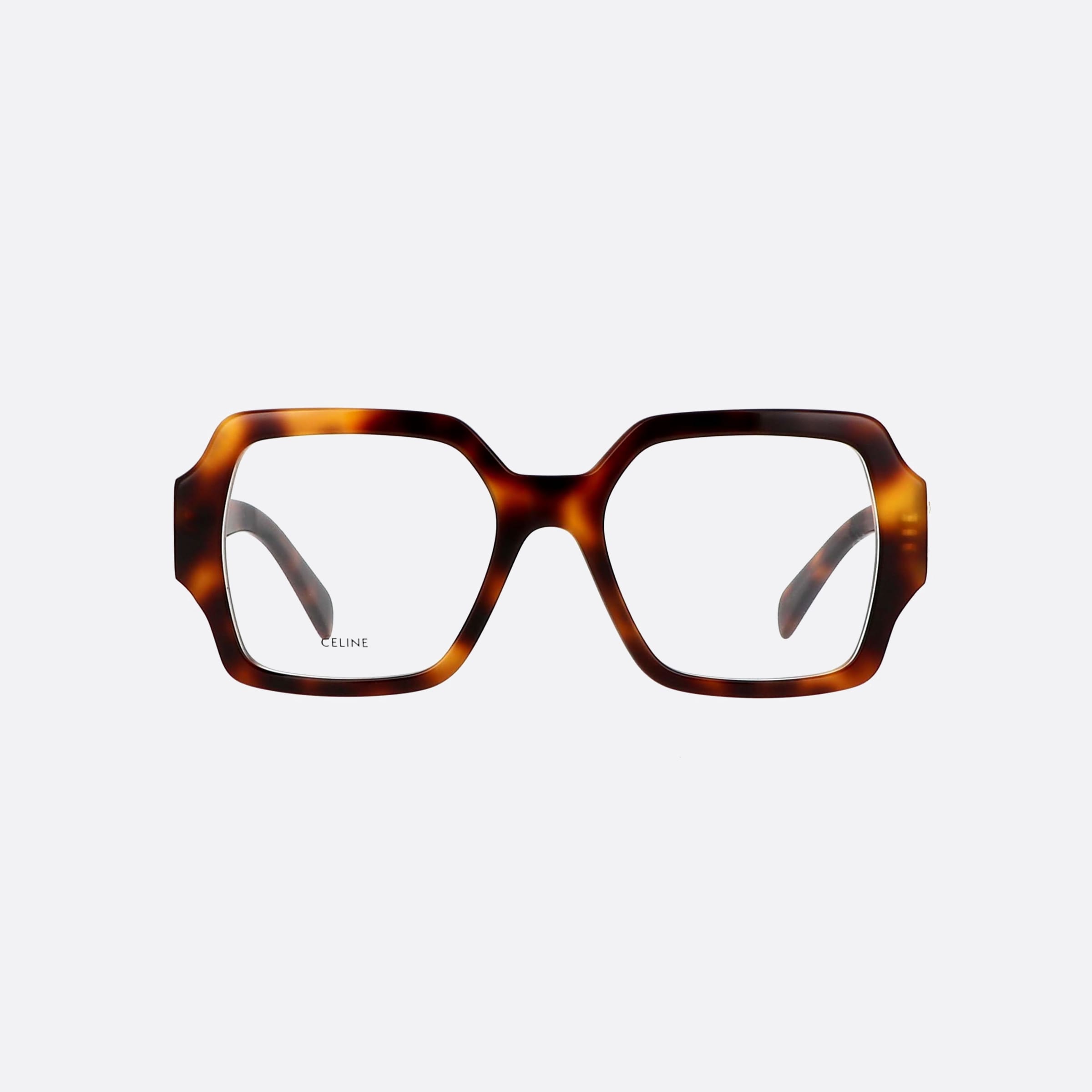 Celine 52mm Triomphe Cl50131i Tortoise Women Eyeglasses - Side View