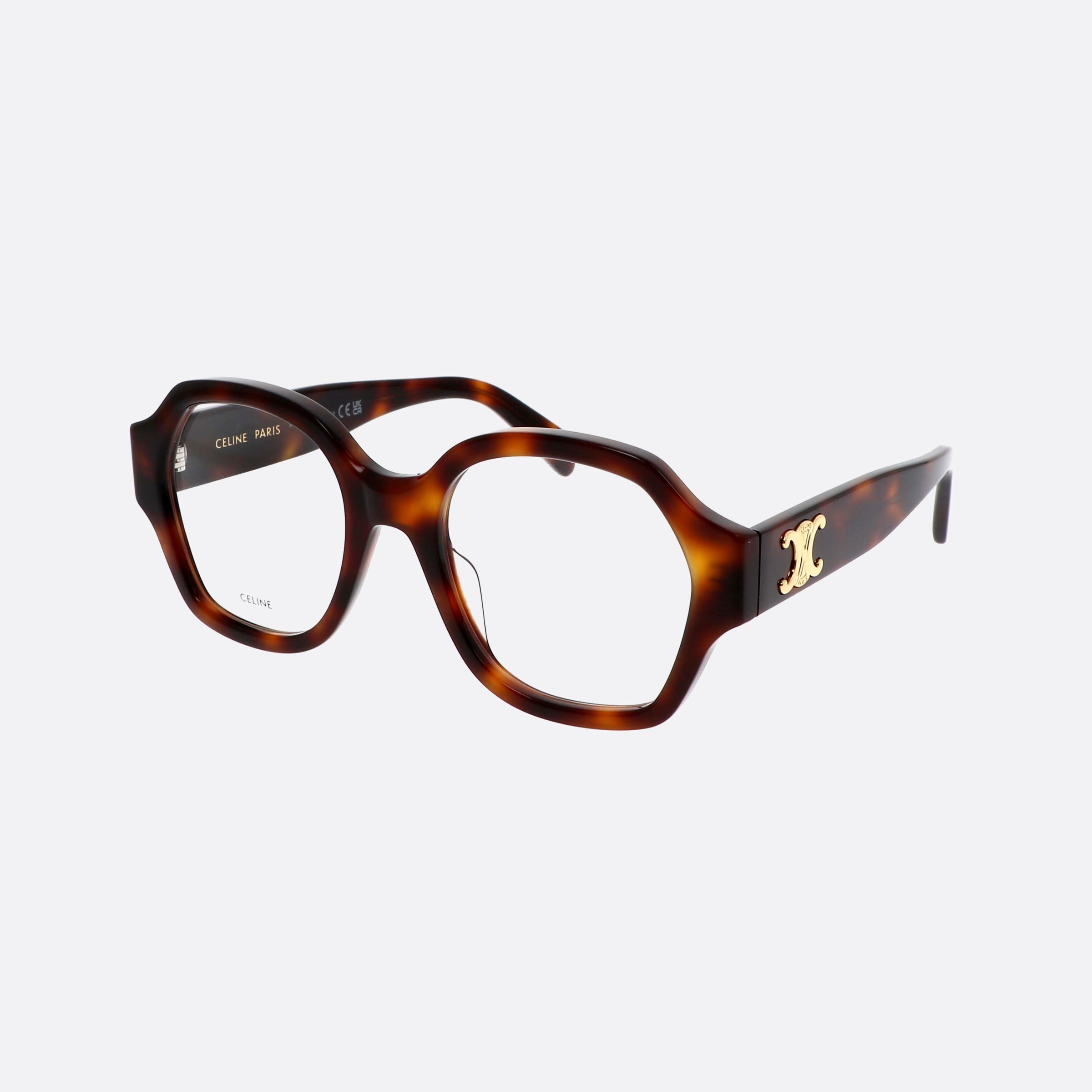 Celine 52mm Triomphe Cl50134i Tortoise Women Eyeglasses - Main View