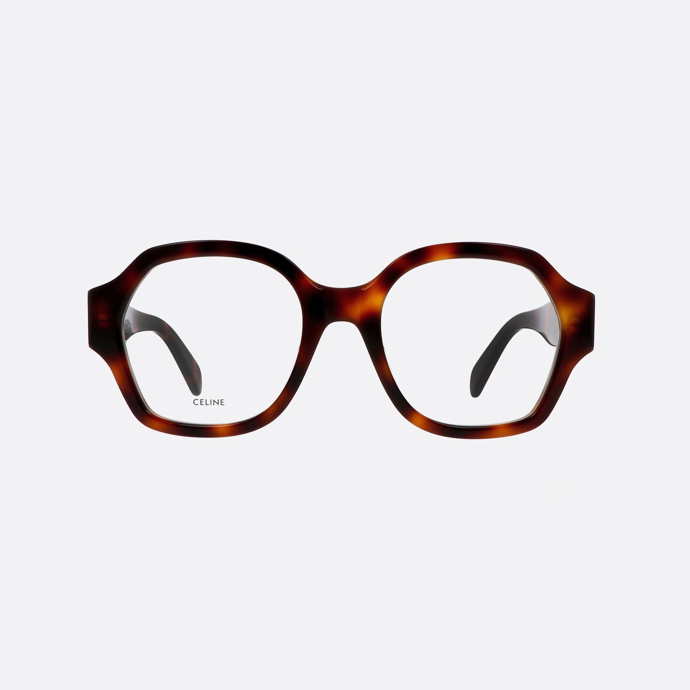 Celine 52mm Triomphe Cl50134i Tortoise Women Eyeglasses - Side View