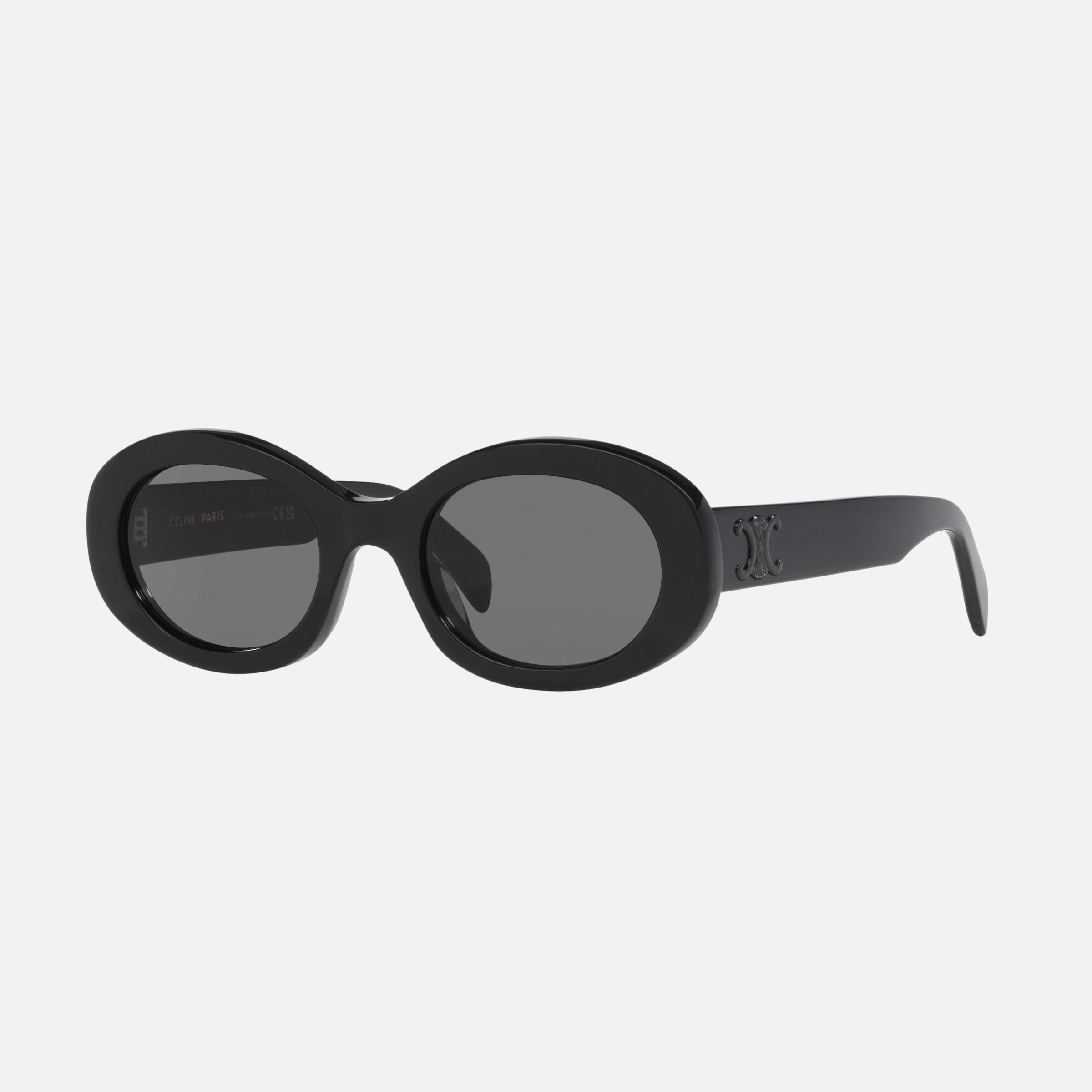 Celine 52mm Triompheu 05a Black Oval Women Sunglasses - Main View