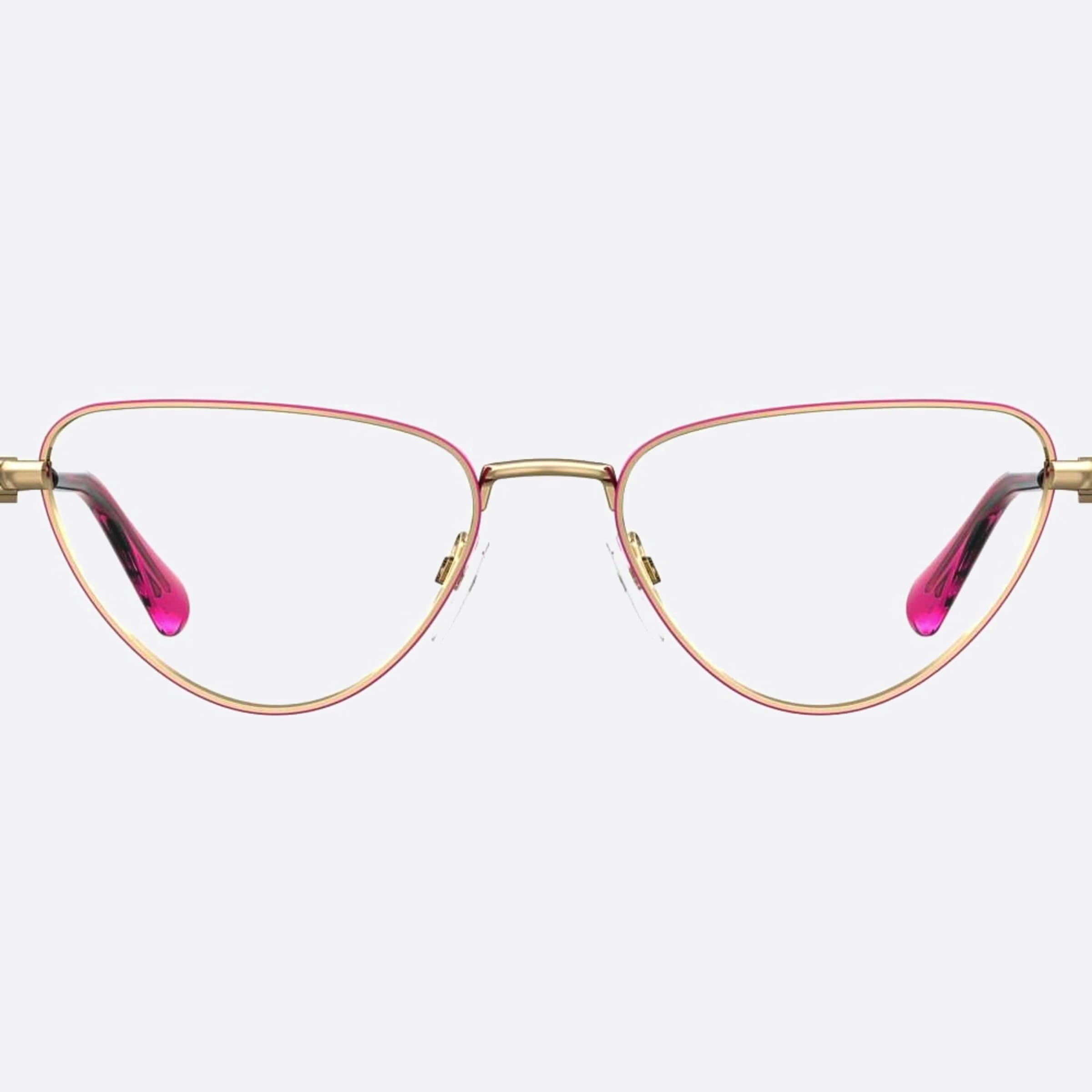 Chiara 53mm Ferragni Eyr Pink Cat Eye Women Eyeglasses - Main View
