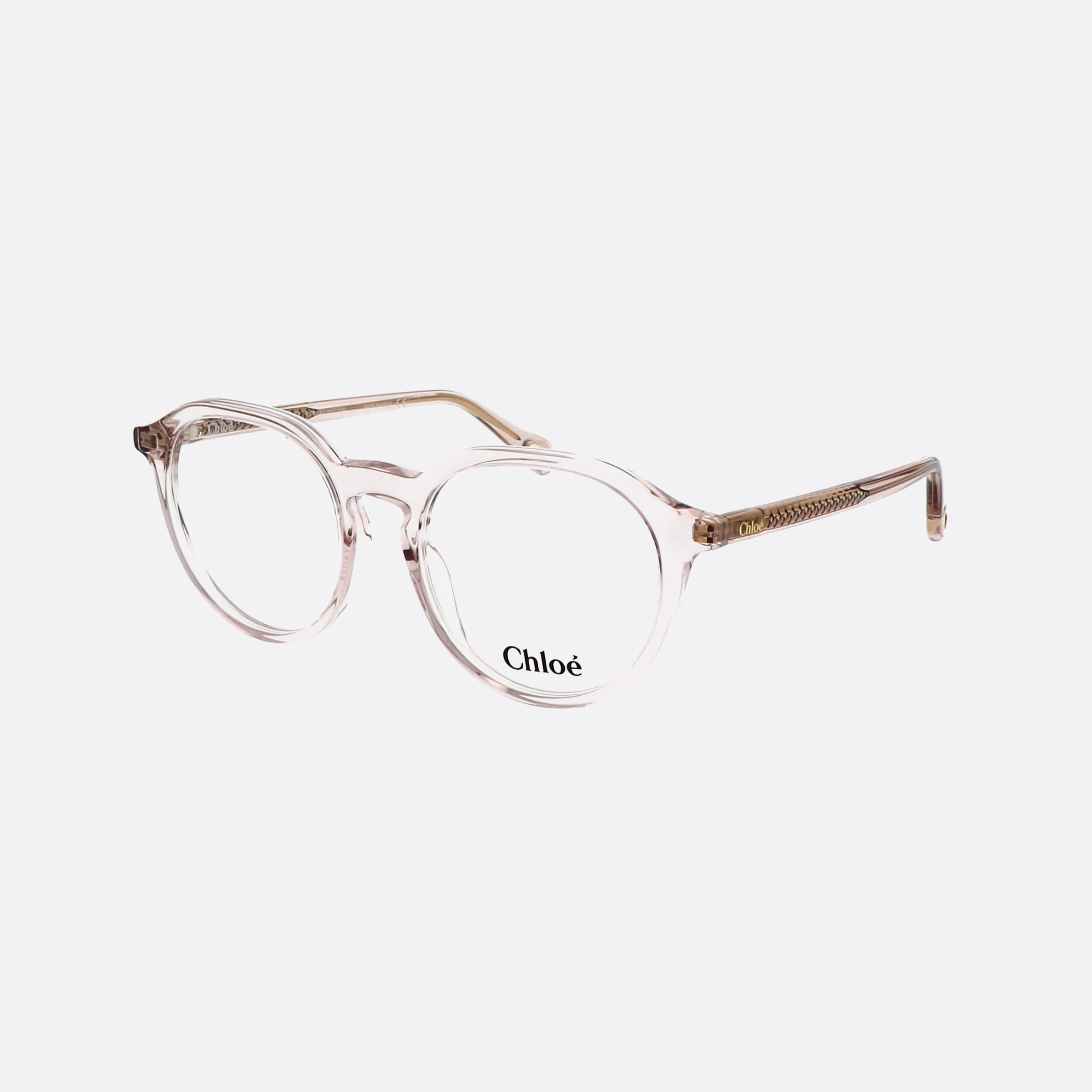 Chlo 50mm Clear Oval Women Eyeglasses - Main View