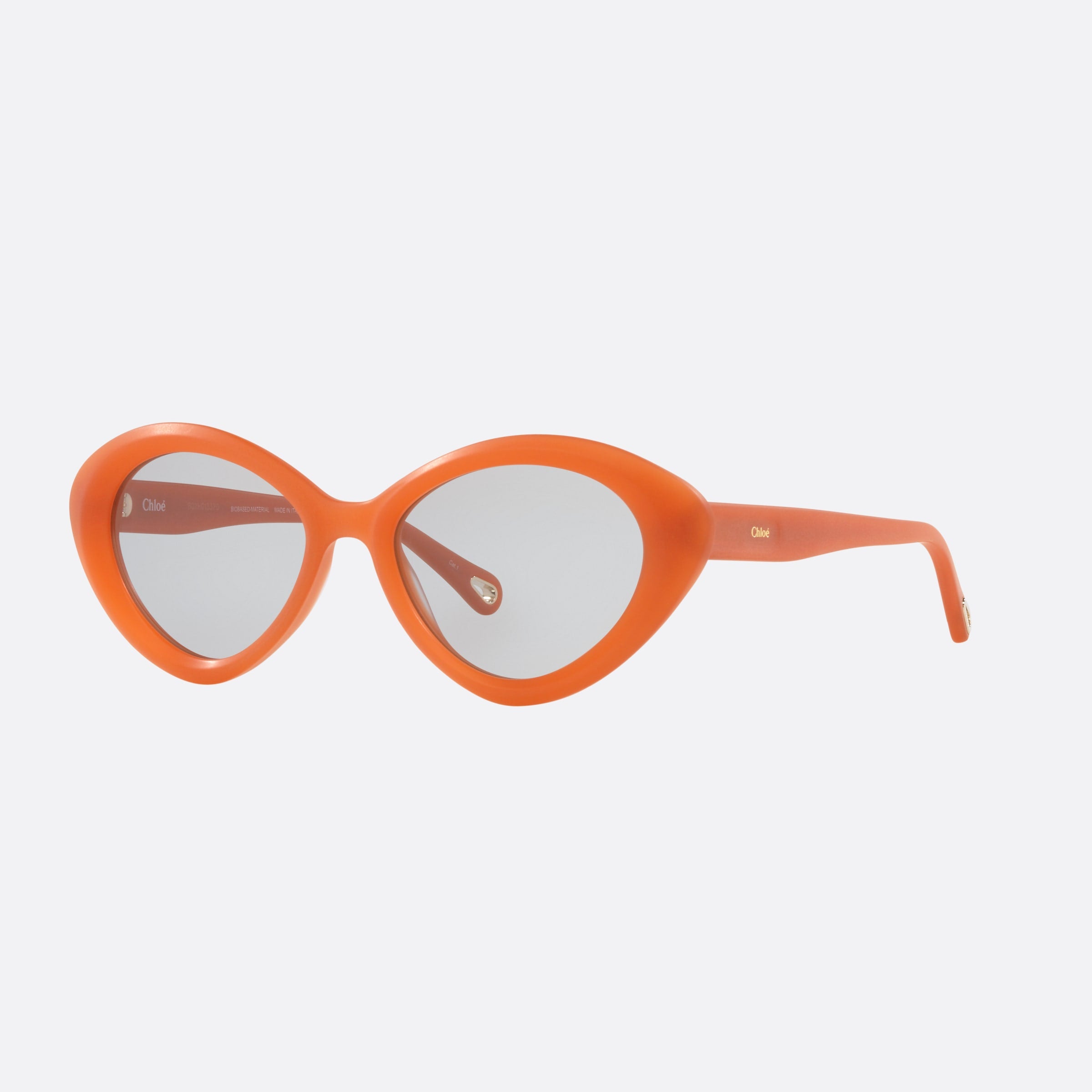 Chlo 53mm Orange Cat Eye Women Sunglasses - Main View