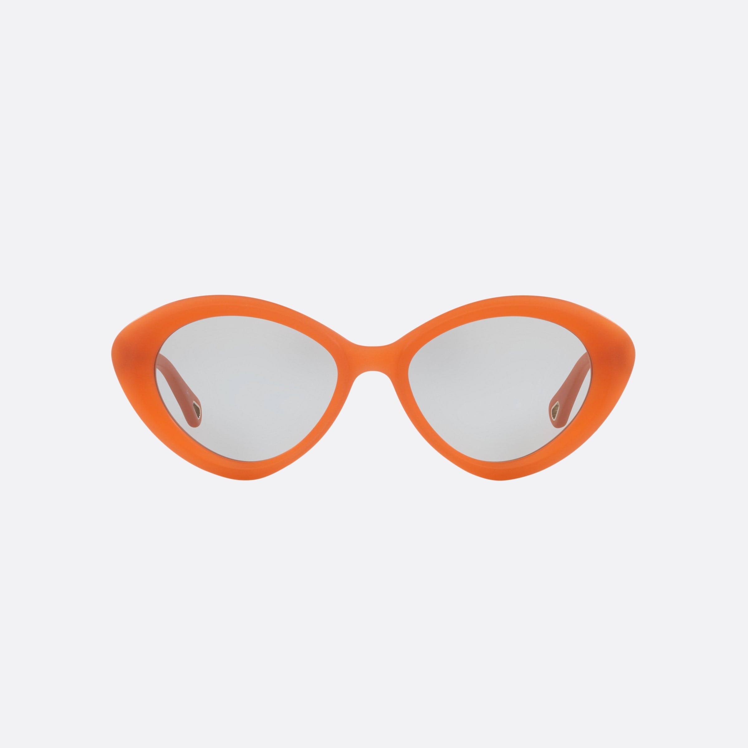 Chlo 53mm Orange Cat Eye Women Sunglasses - Side View