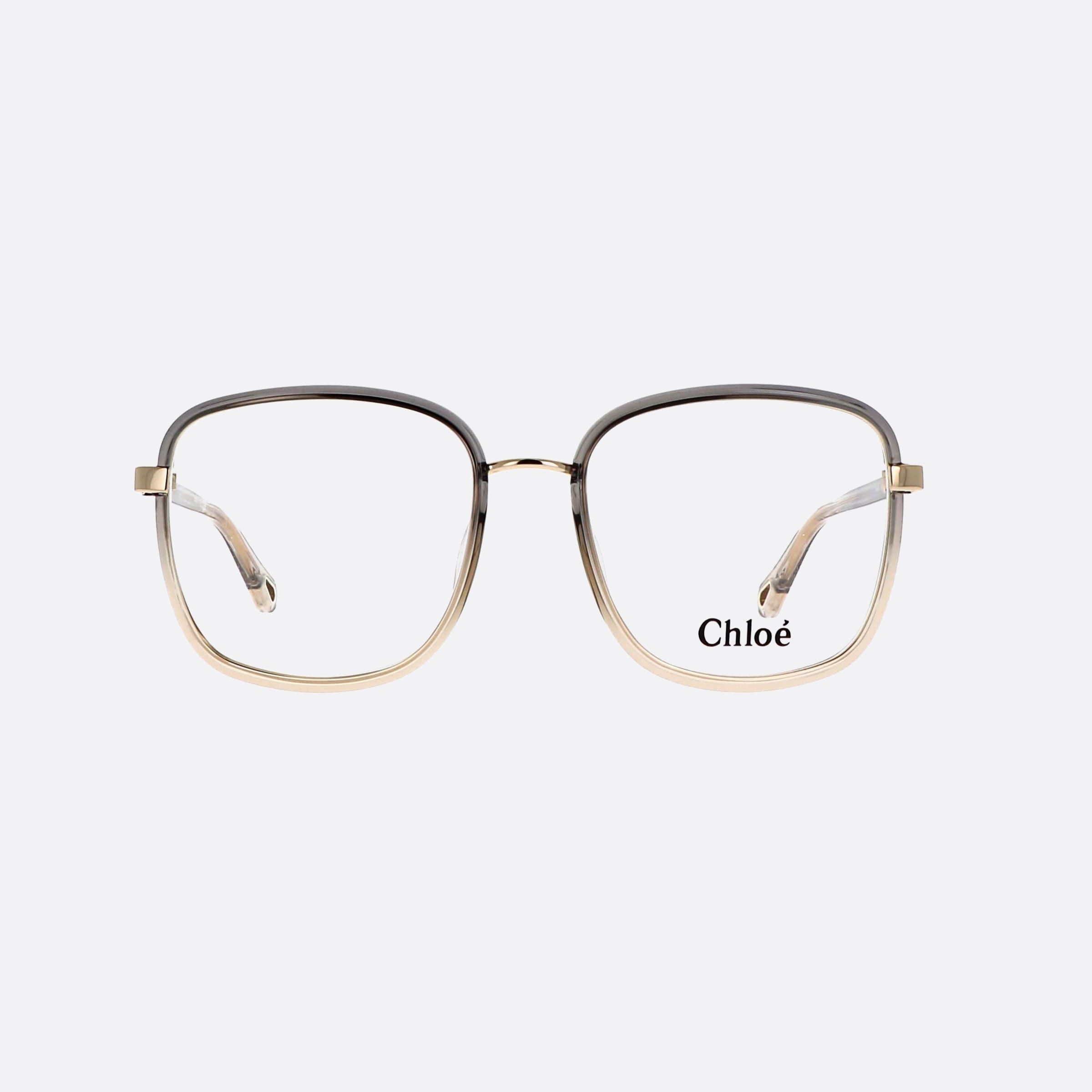 Chlo 53mm Ch4o Grey Square Women Eyeglasses - Side View