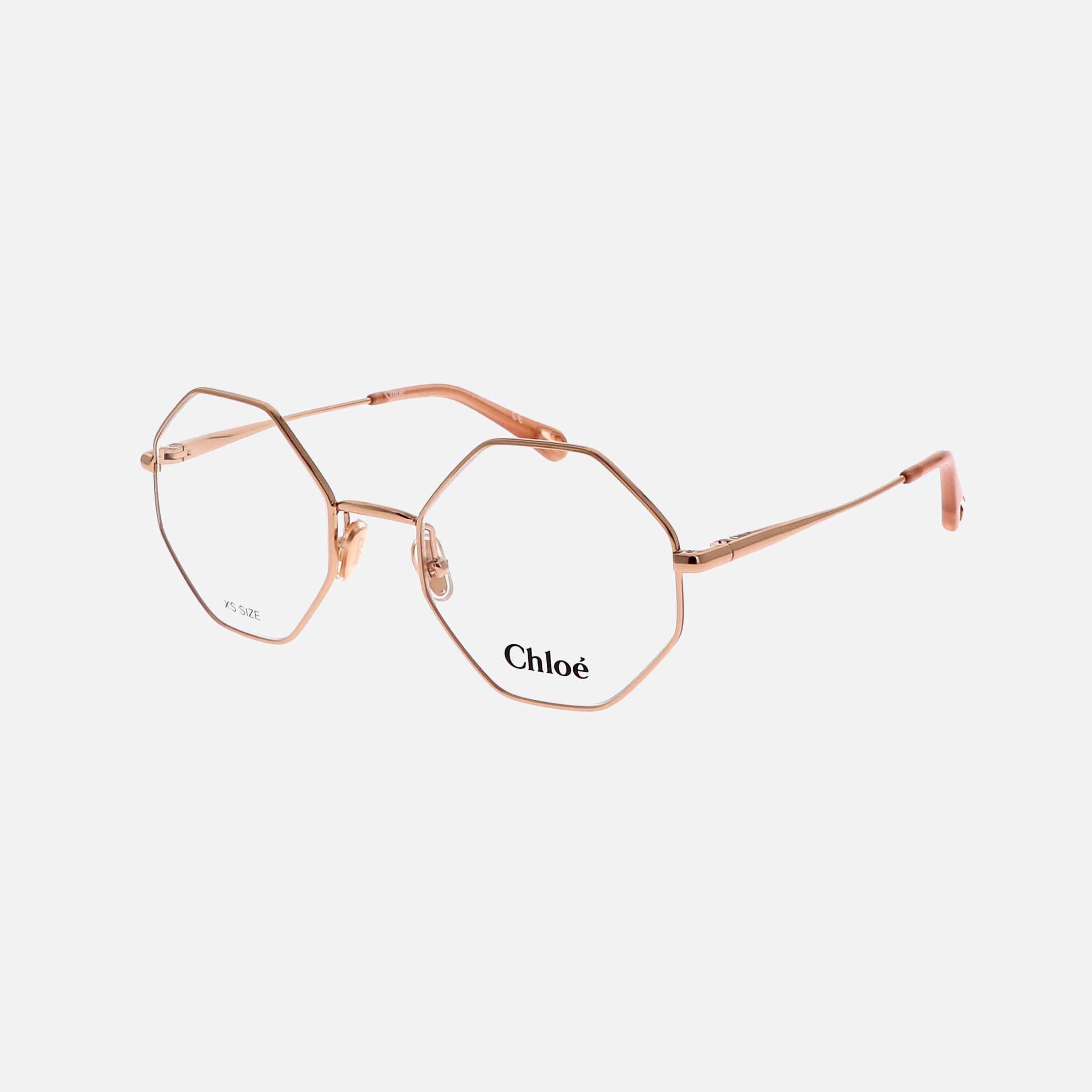 Chlo 53mm Palma Gold Octogonale Women Eyeglasses - Main View