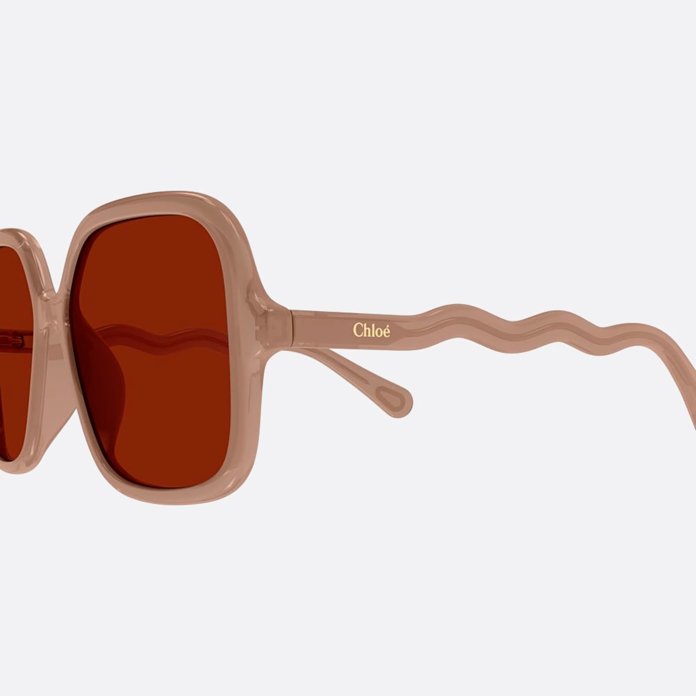 Chloe 51mm Cc0009sa Pink Squared Children Sunglasses - Detail View