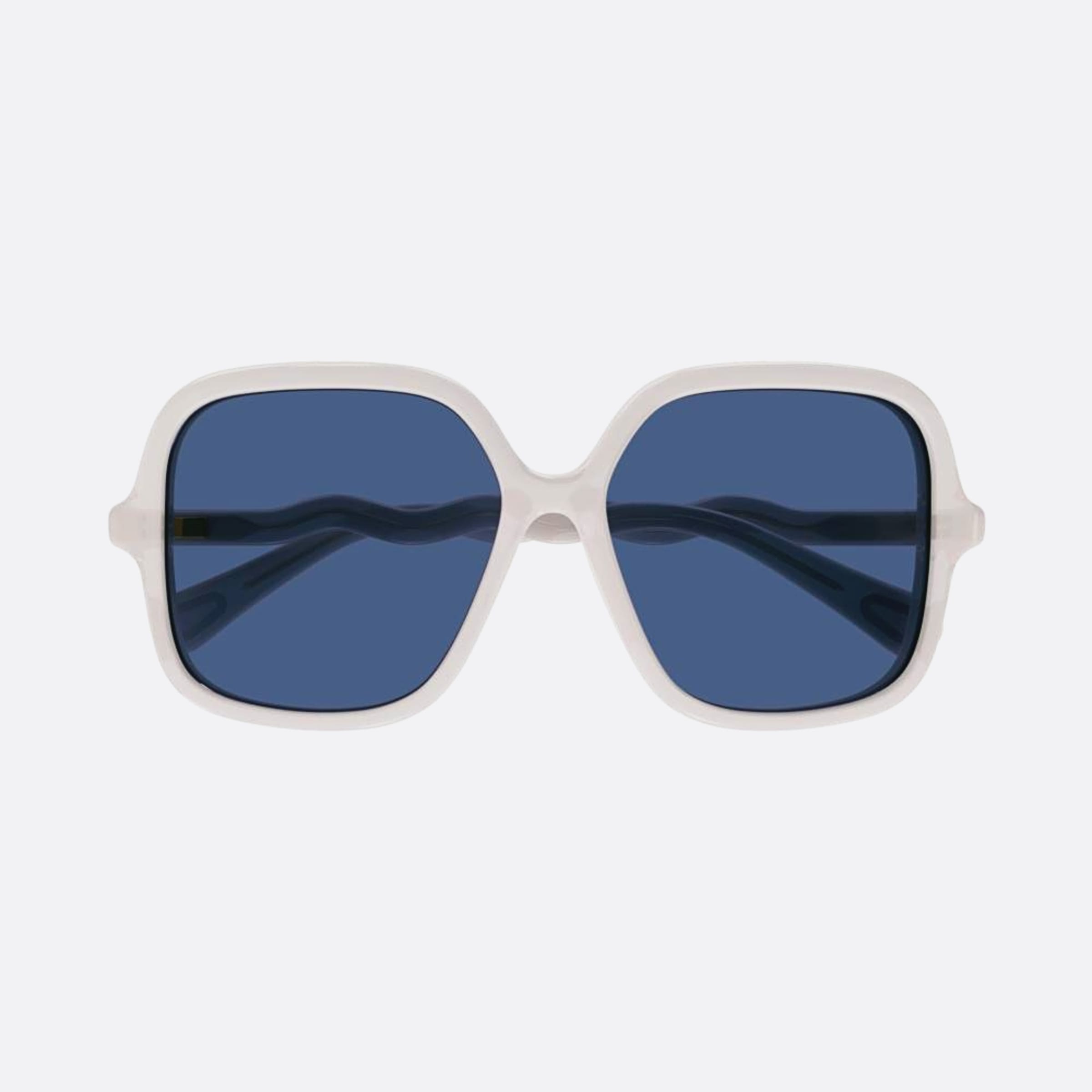 Chloe 51mm Cc0009sa White Squared Children Sunglasses - Main View