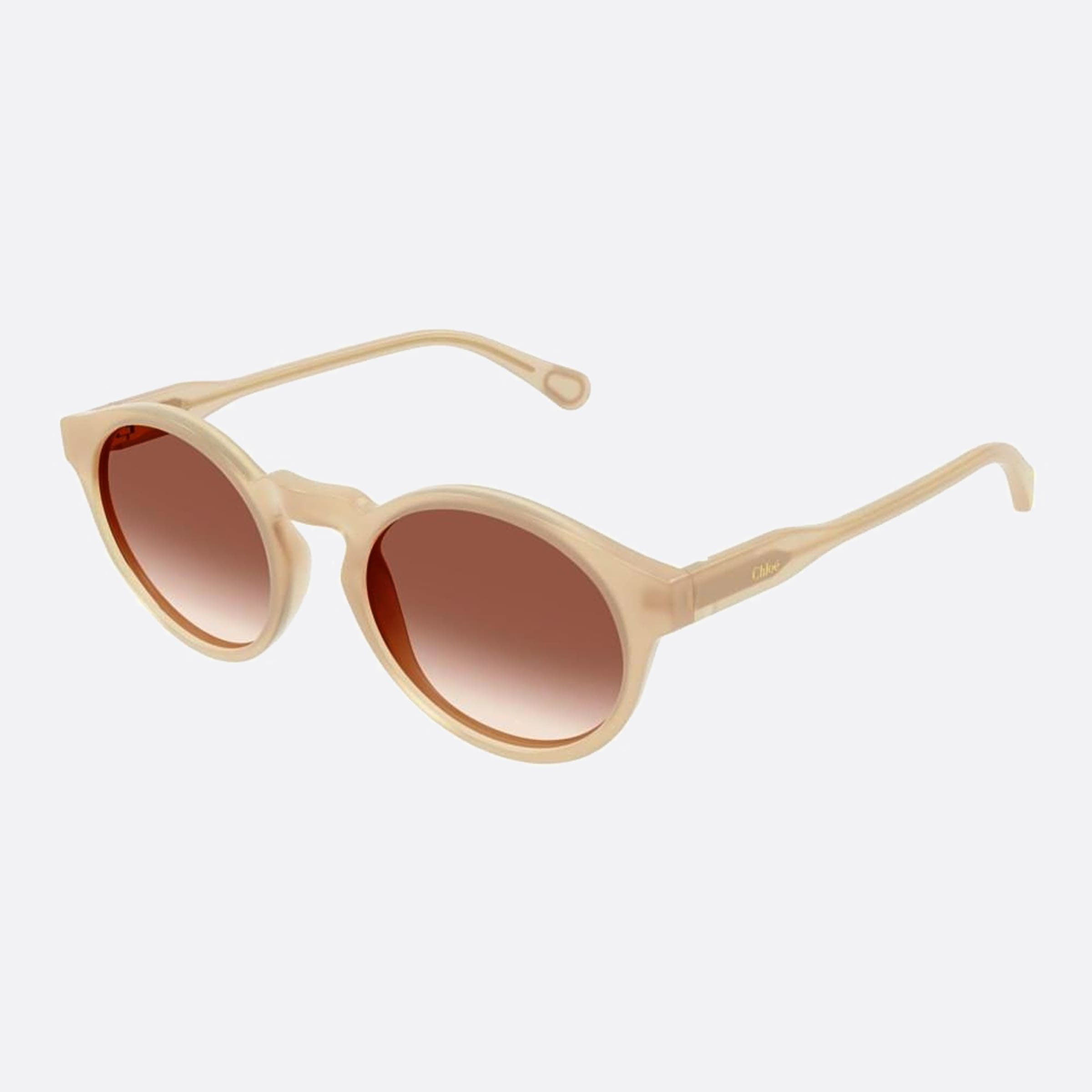 Chloe 46mm Junior White Pantos Children Sunglasses - Side View