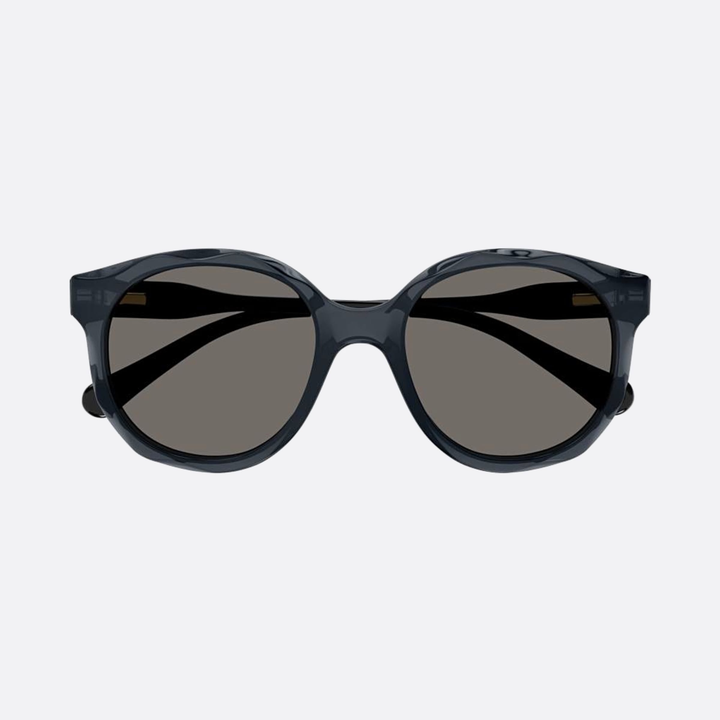 Chloe 47mm Junior Bkg Black Round Children Sunglasses - Main View
