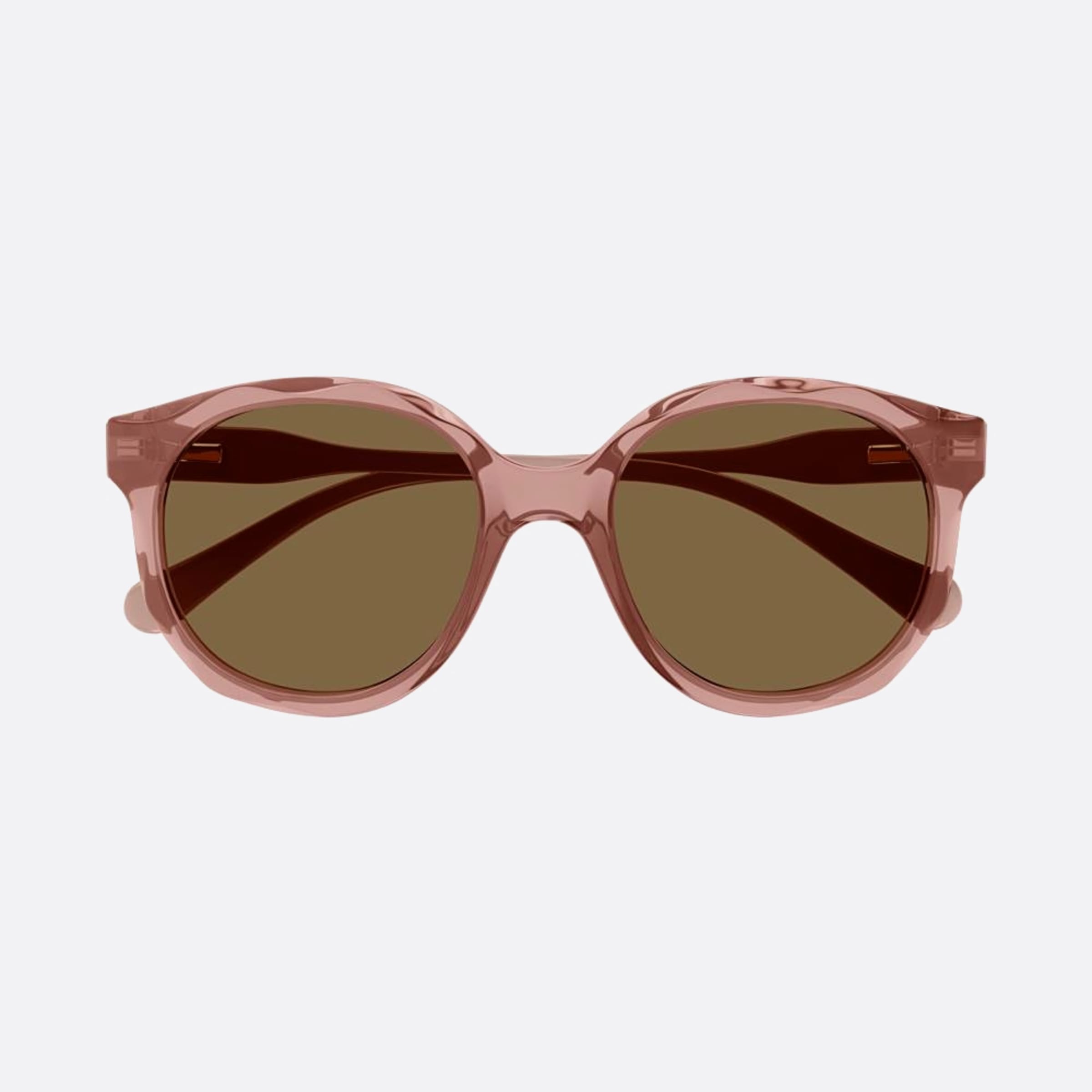 Chloe 47mm Junior Pkb Pink Round Children Sunglasses - Main View