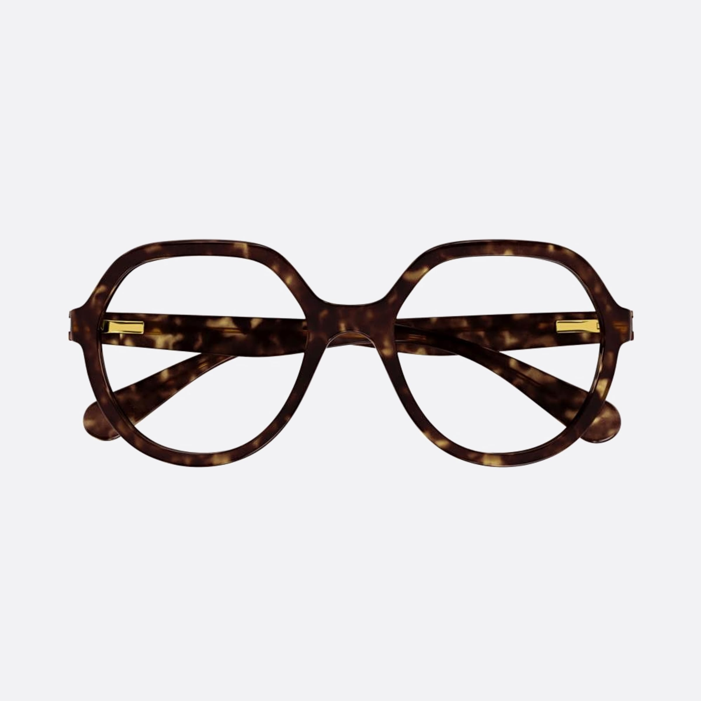 Chloe 48mm Junior Havana Round Children Eyeglasses - Main View