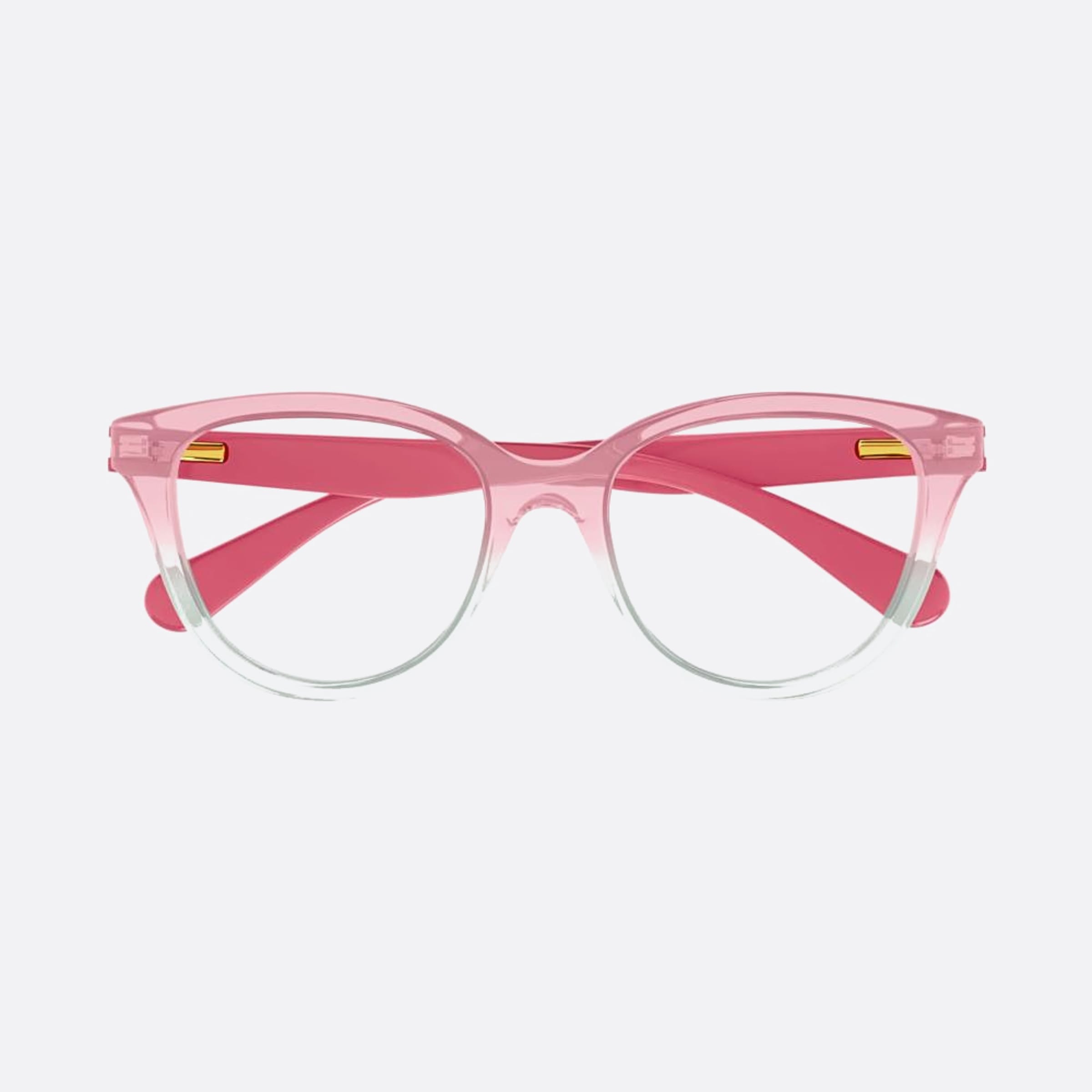 Chloe 47mm Junior Pink Round Children Eyeglasses - Main View