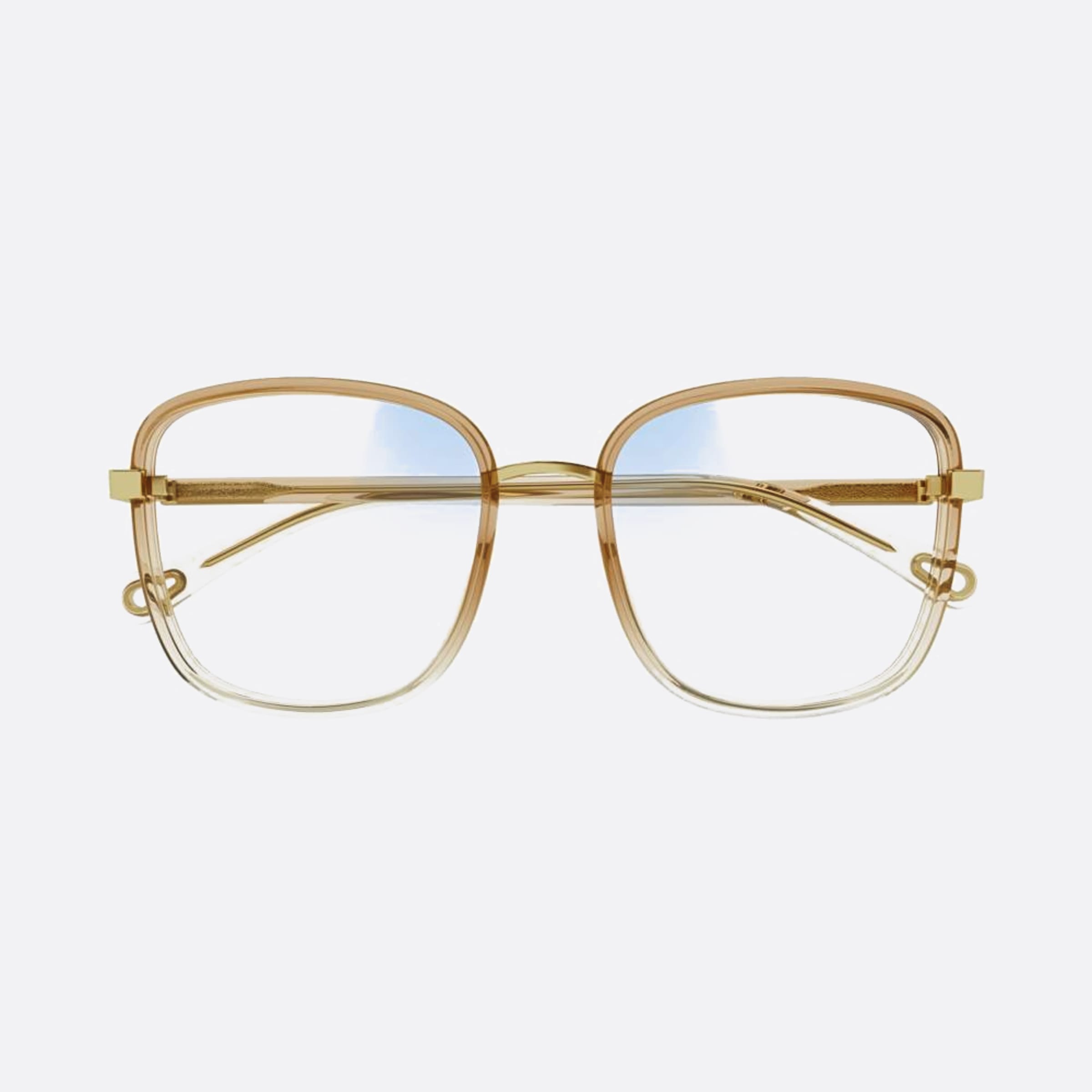 Chloe 53mm Orange Visor Photochromic Women Sunglasses - Main View