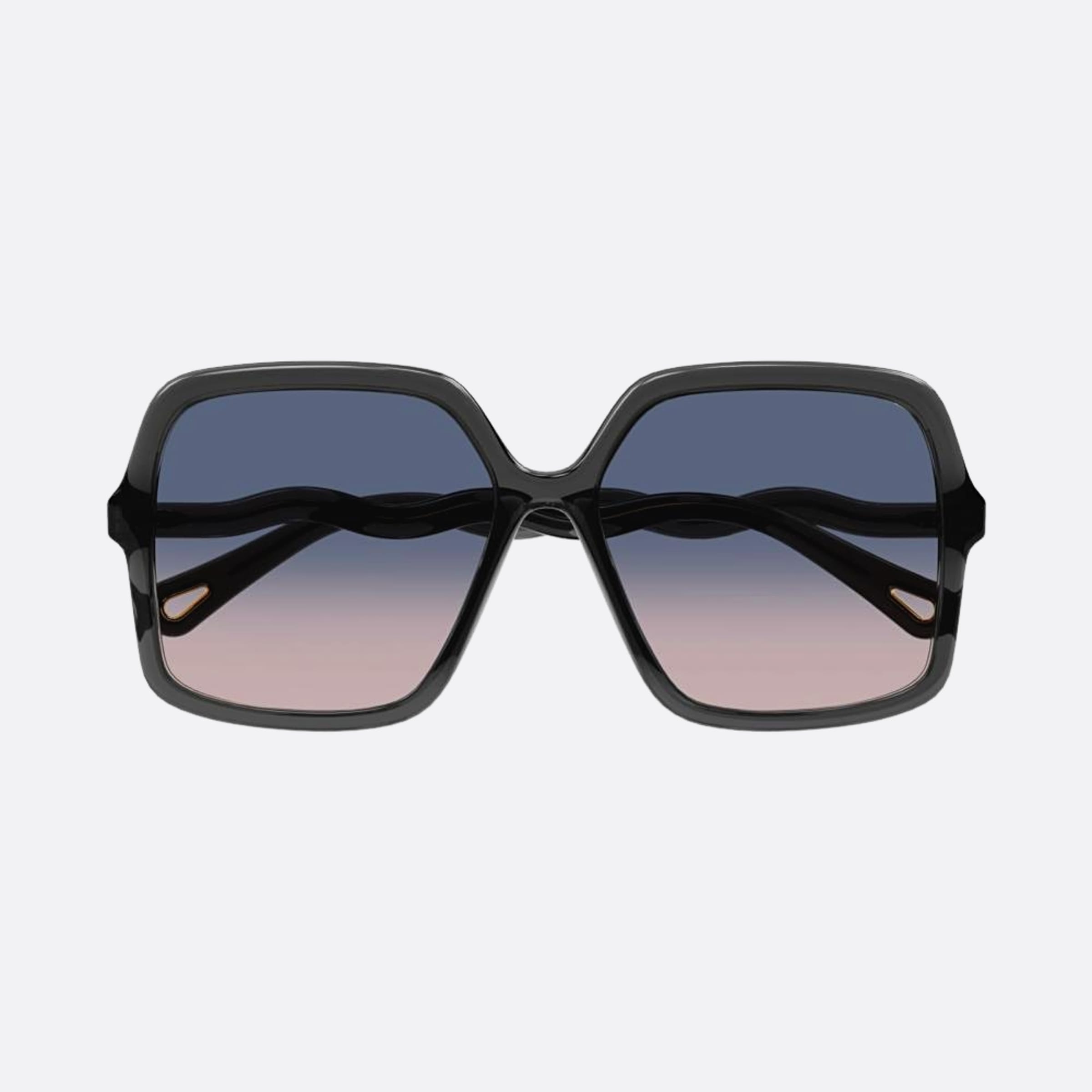 Chloe 58mm Grey Oversize Women Sunglasses - Main View