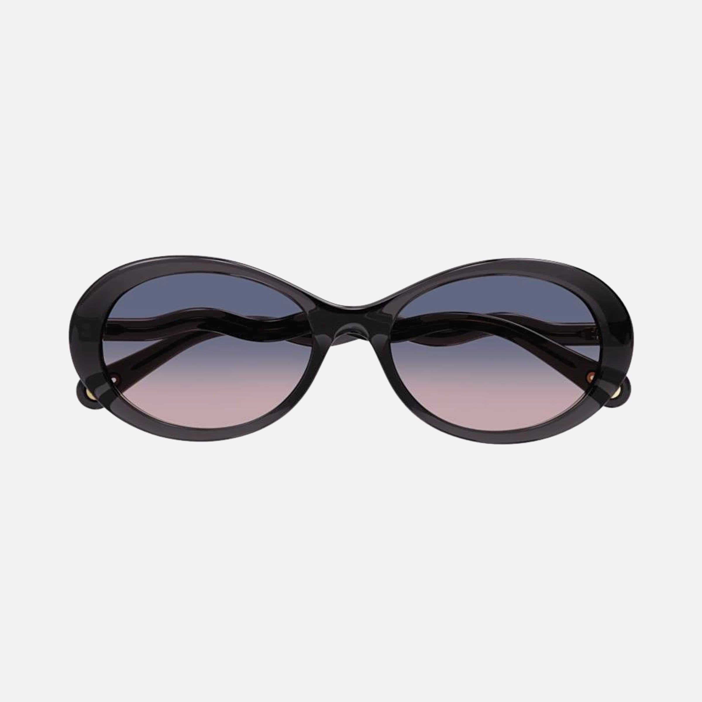 Chloe 56mm Grey Geometric Women Sunglasses - Main View