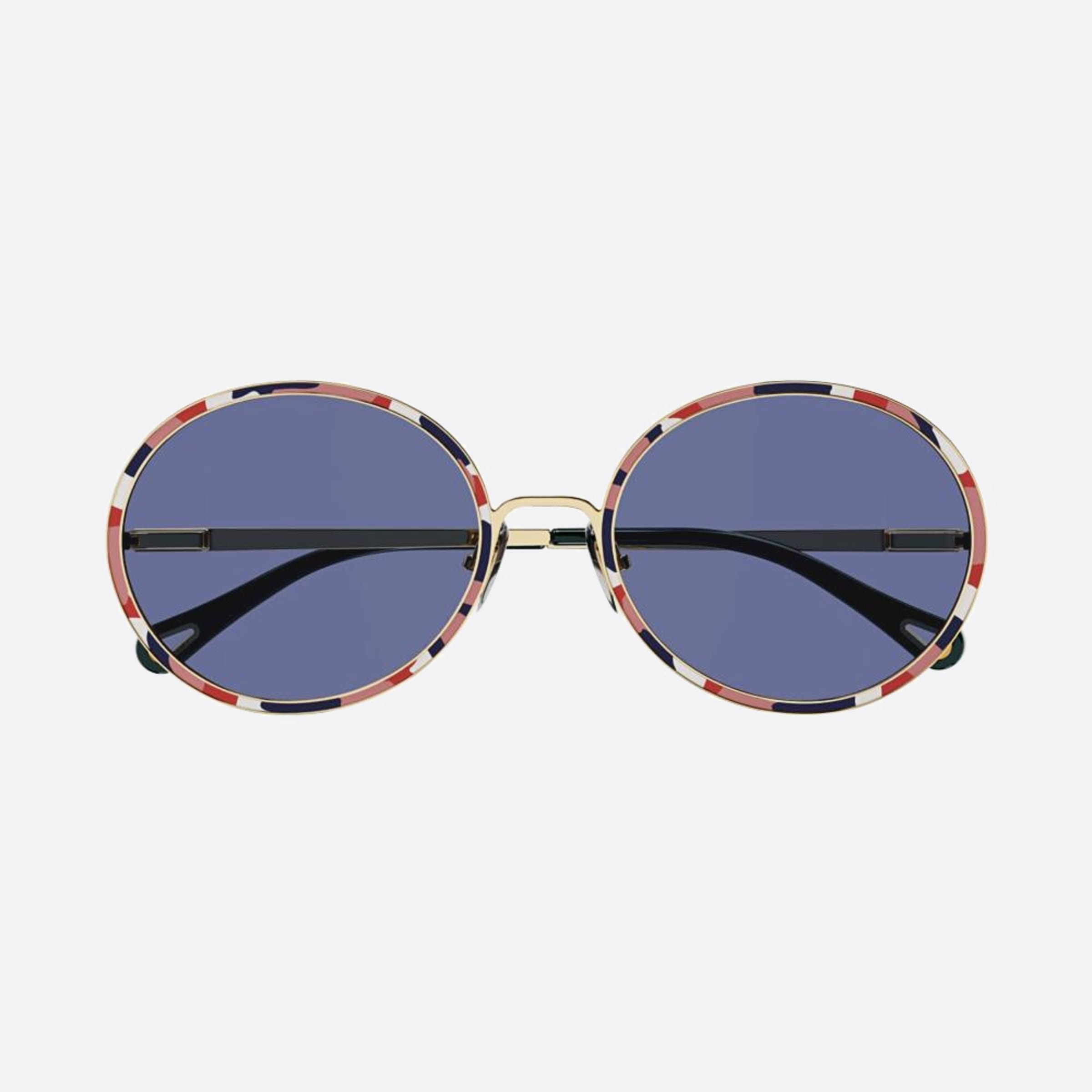 Chloe 60mm Gbb Gold Geometric Women Sunglasses - Main View