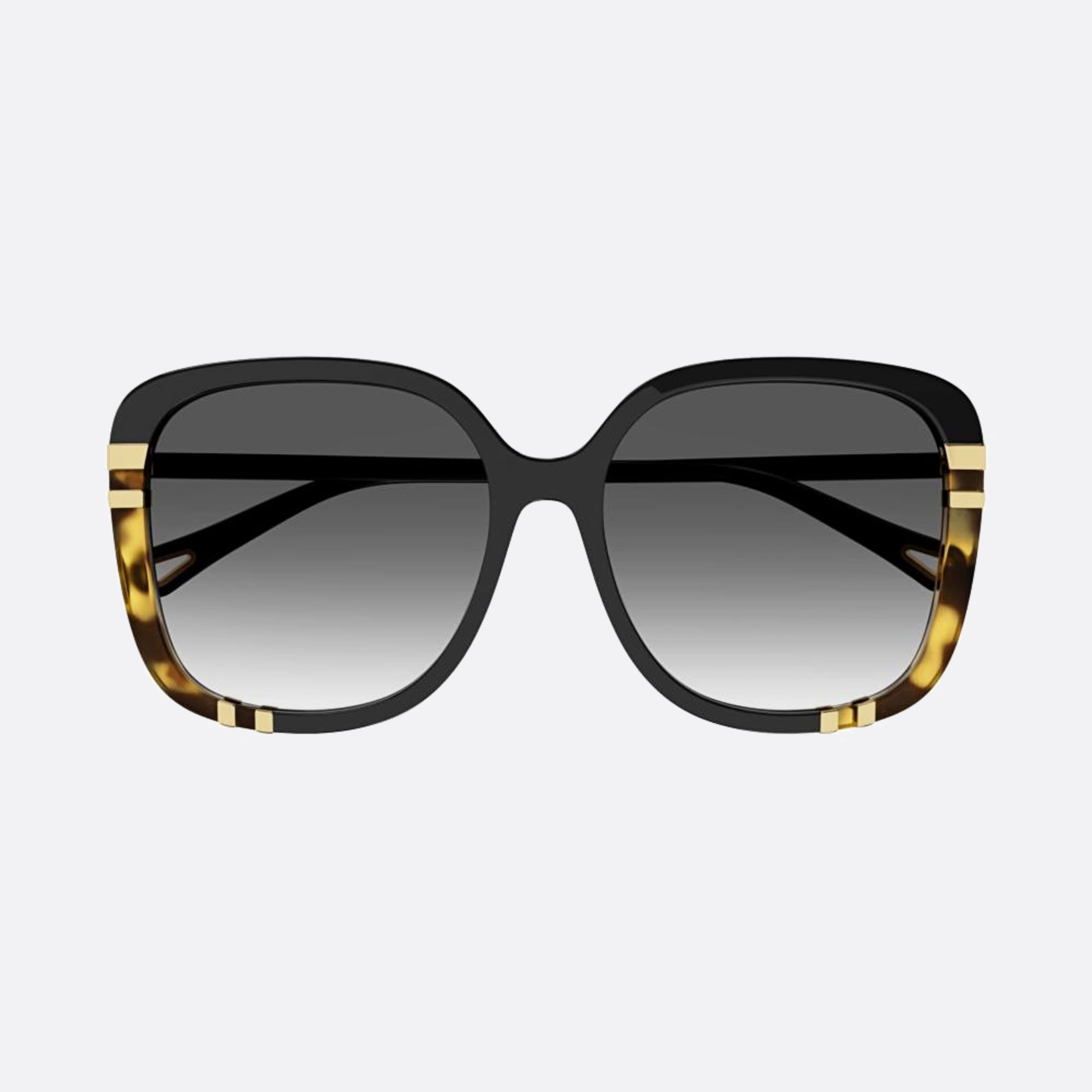 Chloe 59mm Ch0106sa Bgys Black Oversize Women Sunglasses - Main View