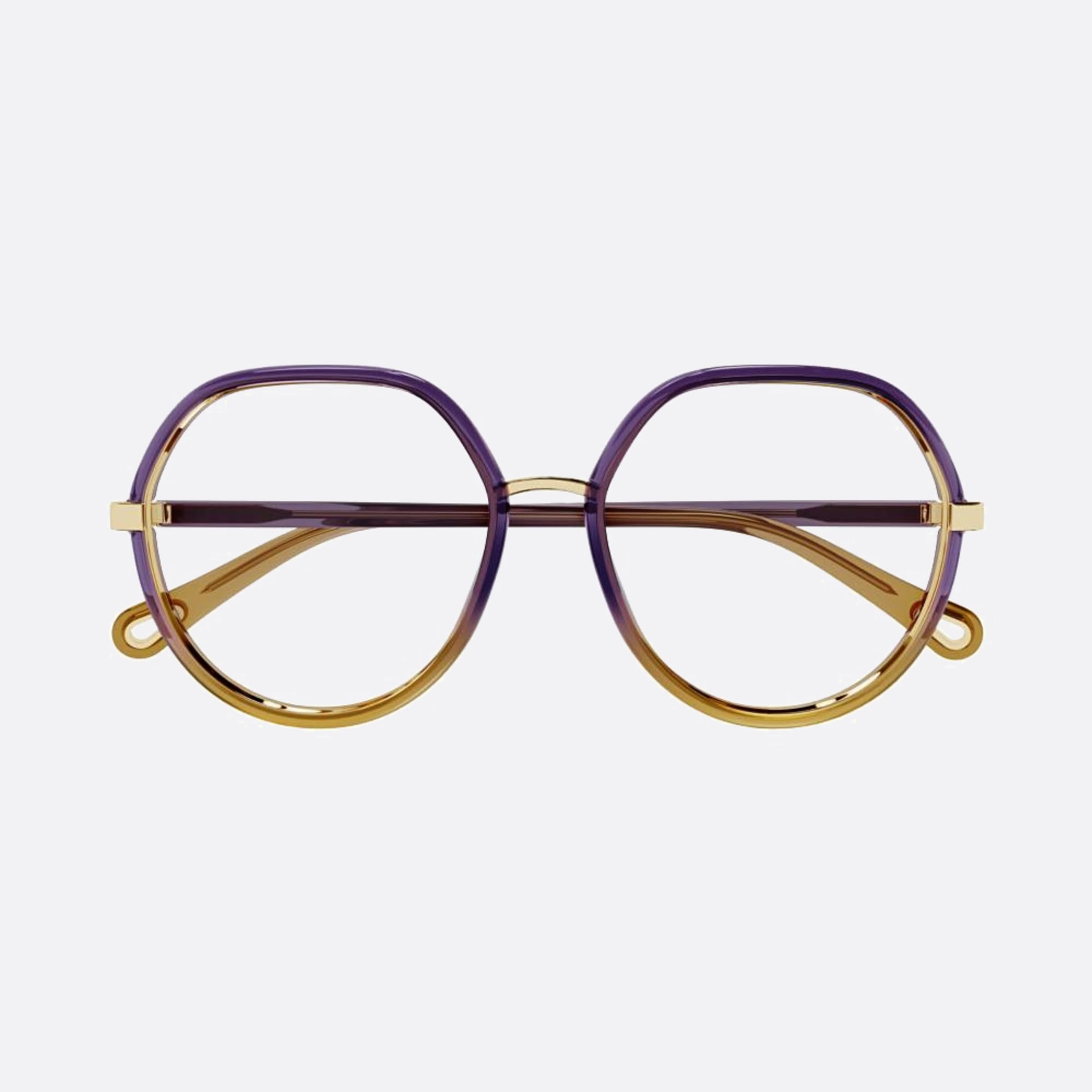 Chloe 54mm Violet Oversize Women Eyeglasses - Main View