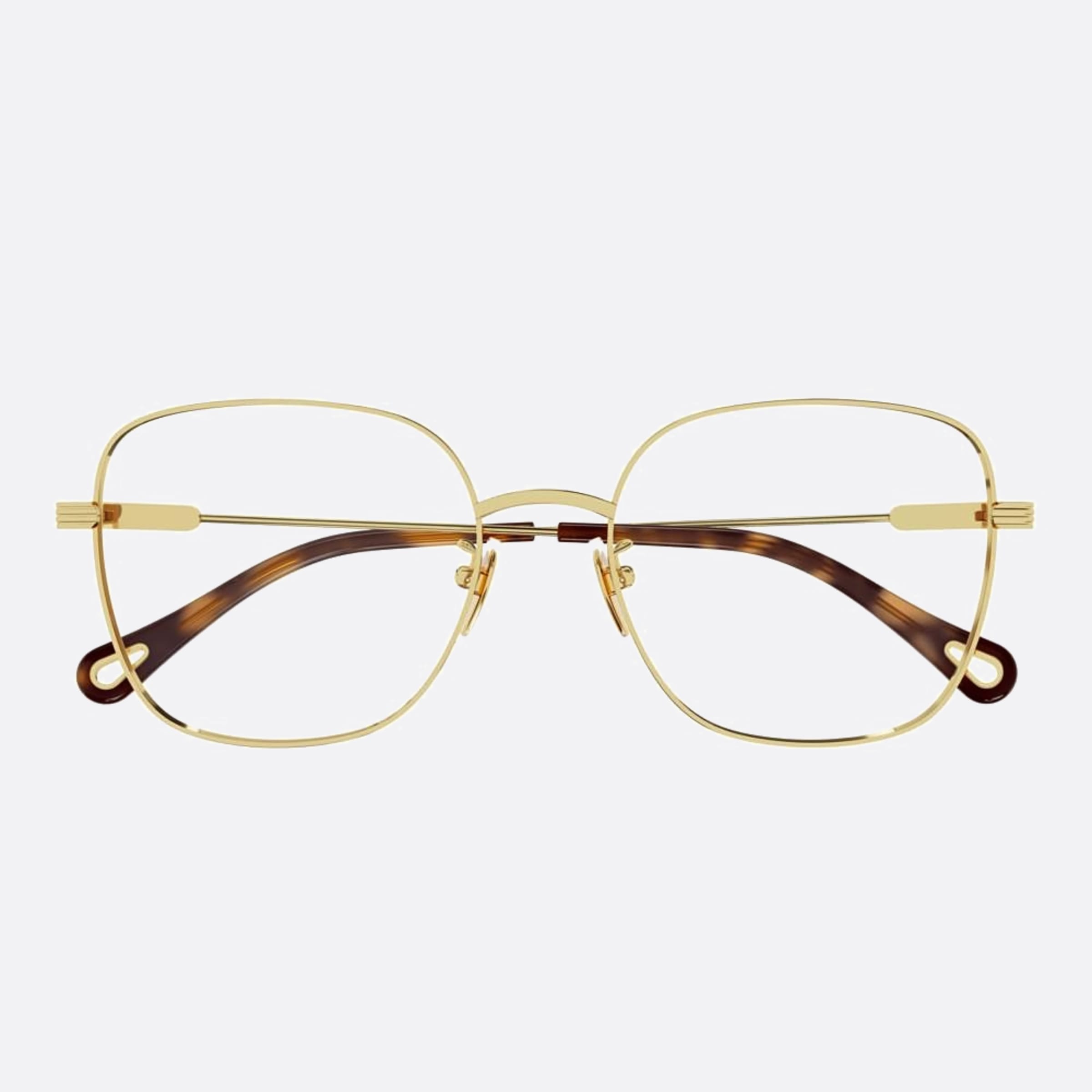 Chloe 54mm Ch0141oa Gold Geometric Women Eyeglasses - Main View