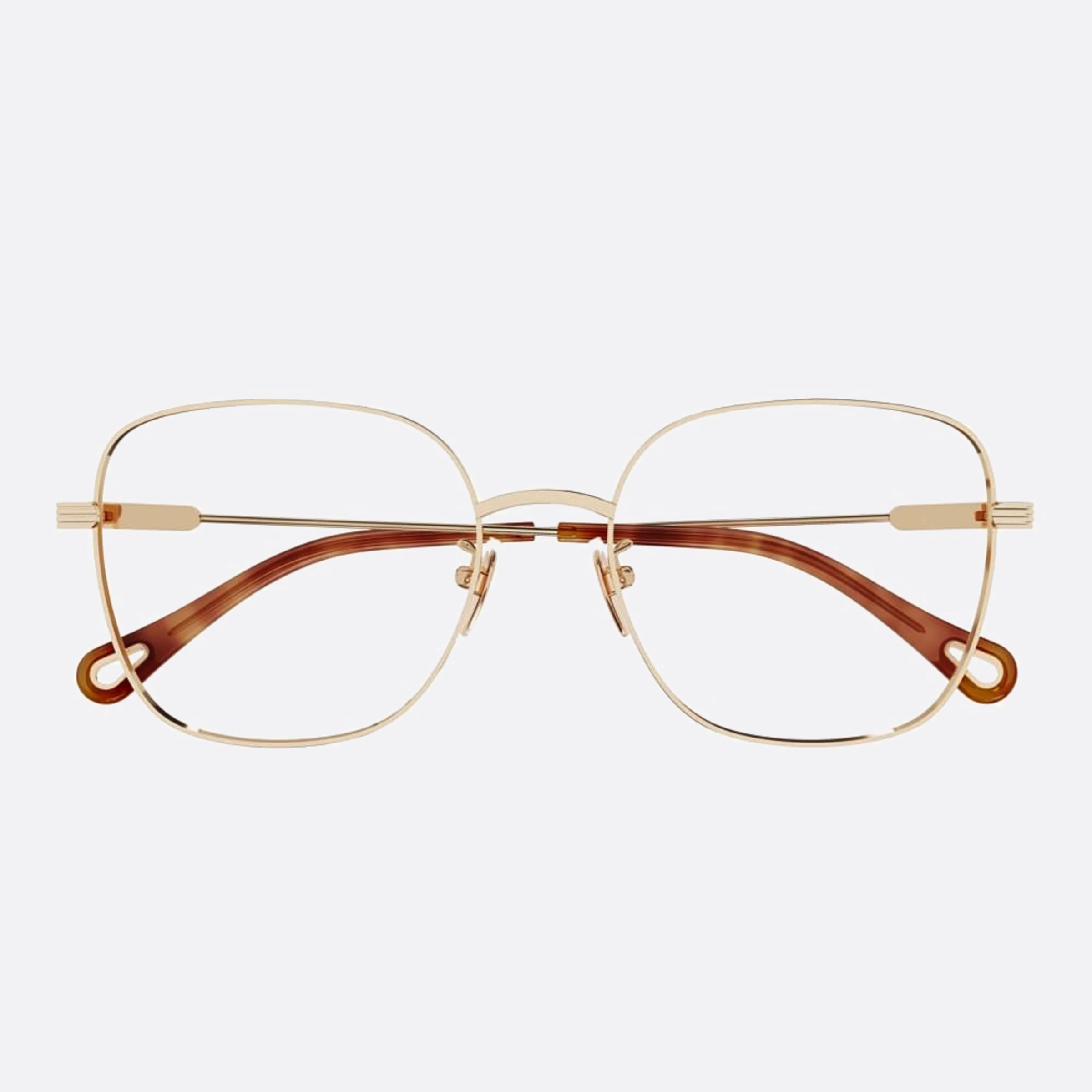 Chloe 54mm Ch0141oa Rose Gold Geometric Women Eyeglasses - Main View