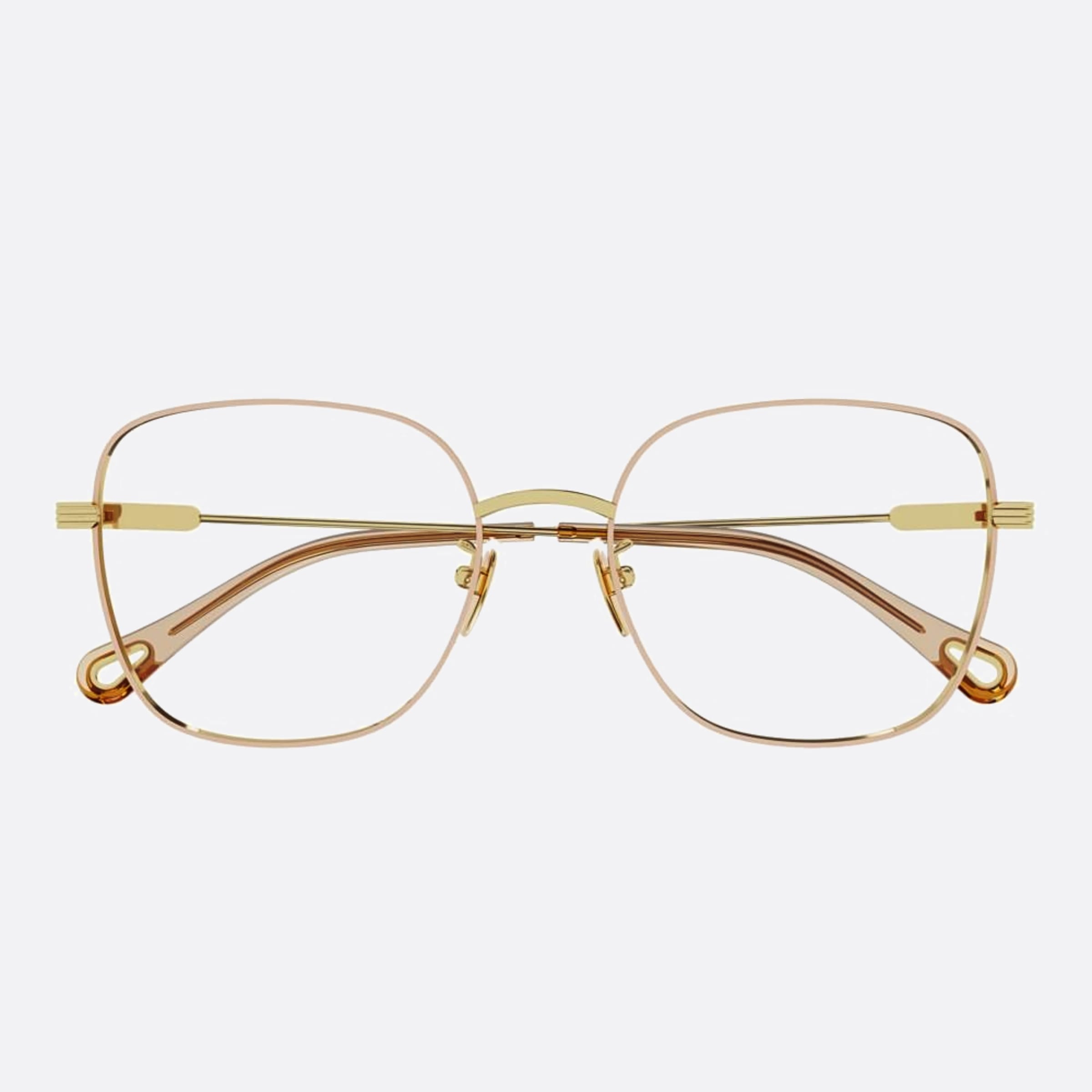 Chloe 54mm Ch0141oa Gold Geometric Women Eyeglasses - Main View