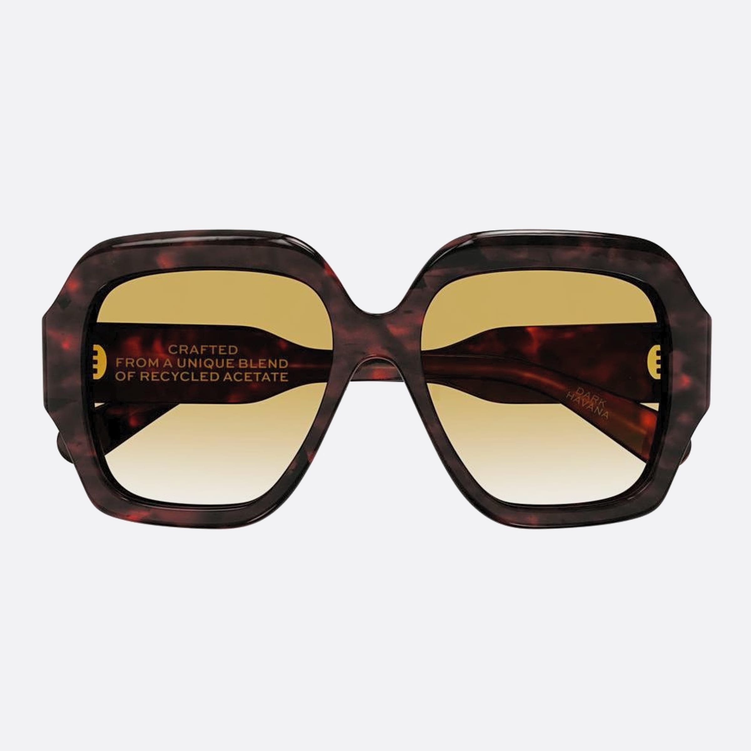 Chloe 56mm Hbbn Havana Butterfly Women Sunglasses - Main View