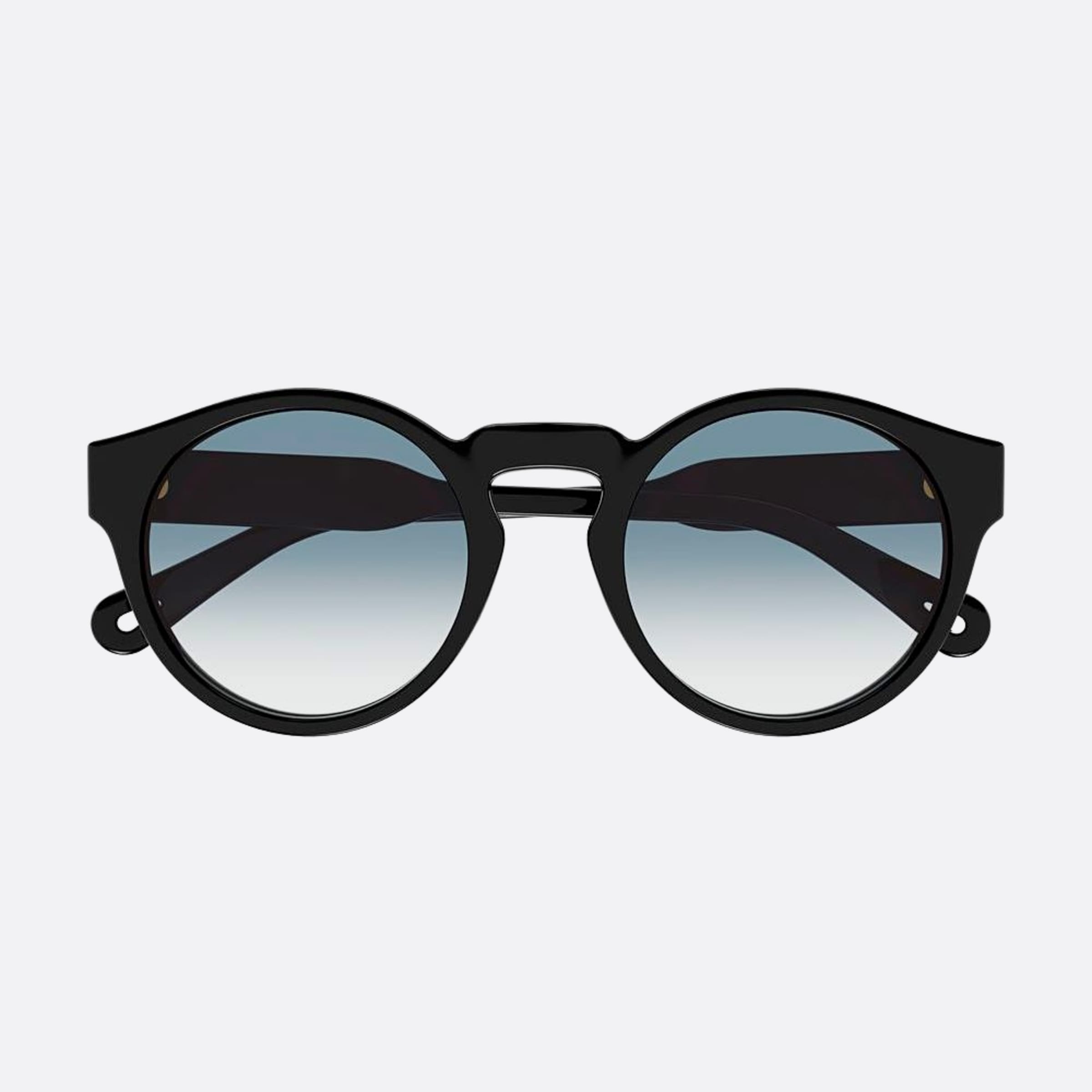 Chloe 52mm Frt Black Round Women Sunglasses - Main View