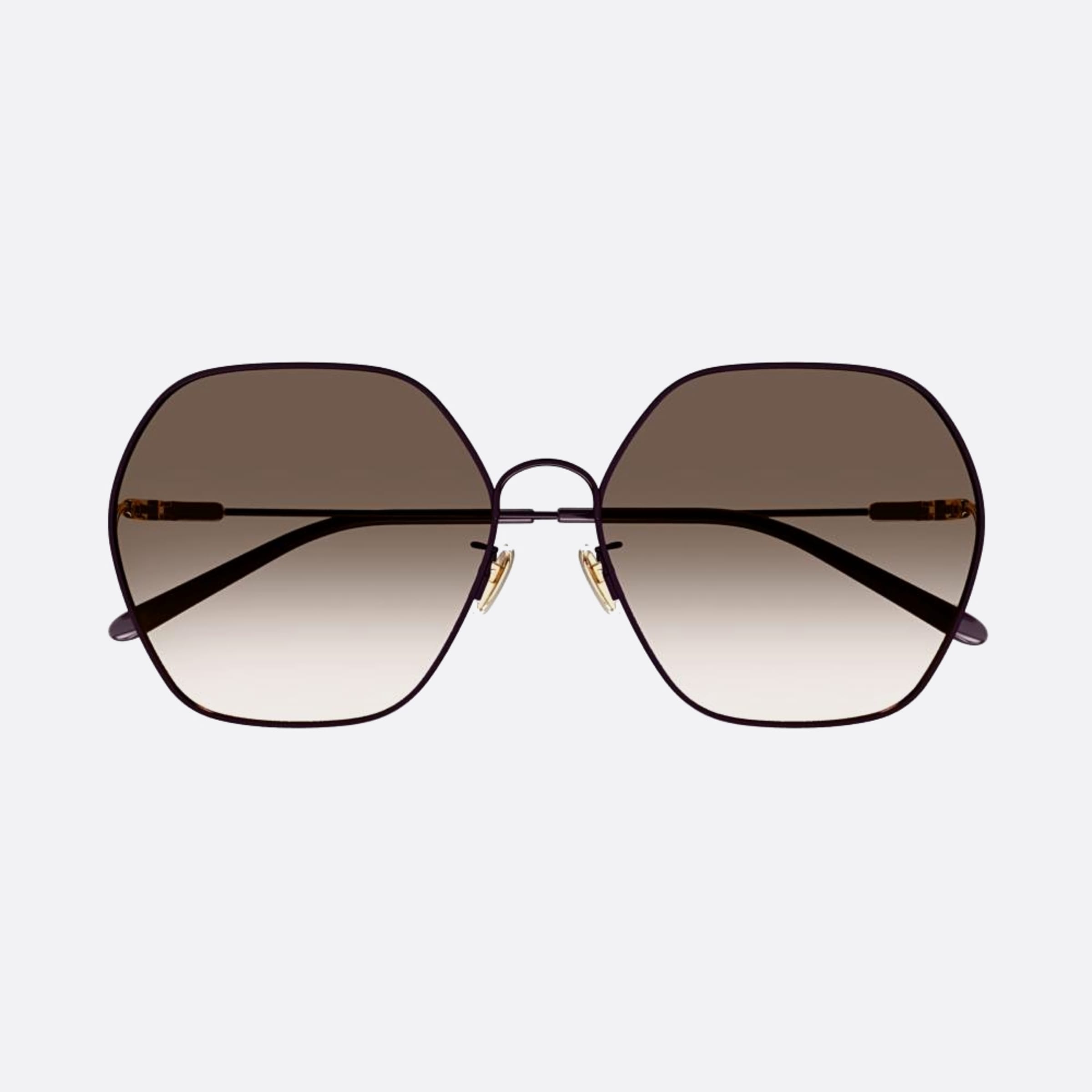 Chloe 61mm Ch0169sa Blue Geometric Women Sunglasses - Main View