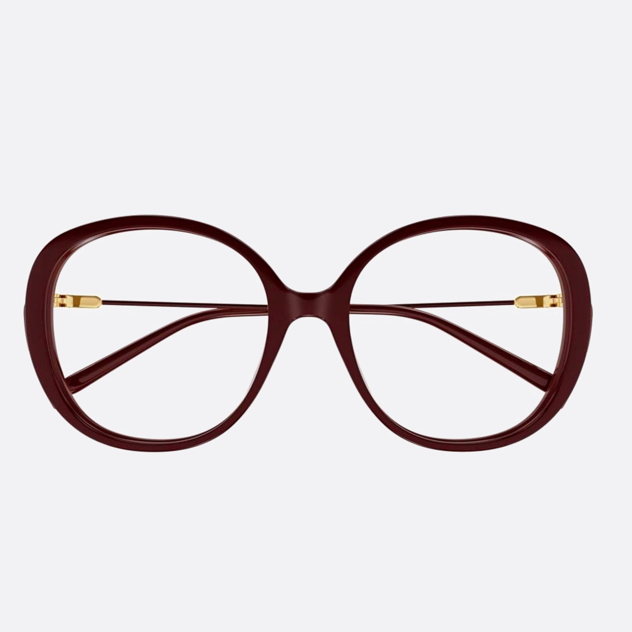 Chloe 55mm Red Oversize Women Eyeglasses - Main View