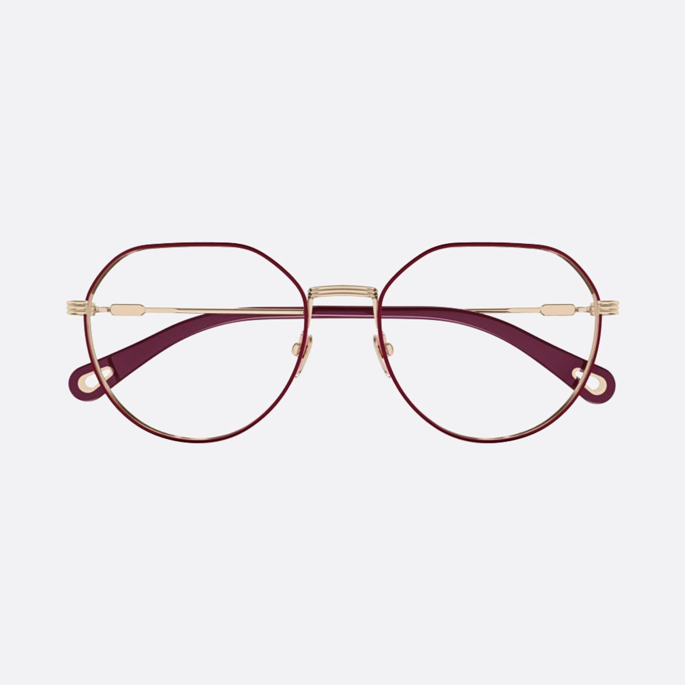 Chloe 50mm Red Visor Women Eyeglasses - Main View