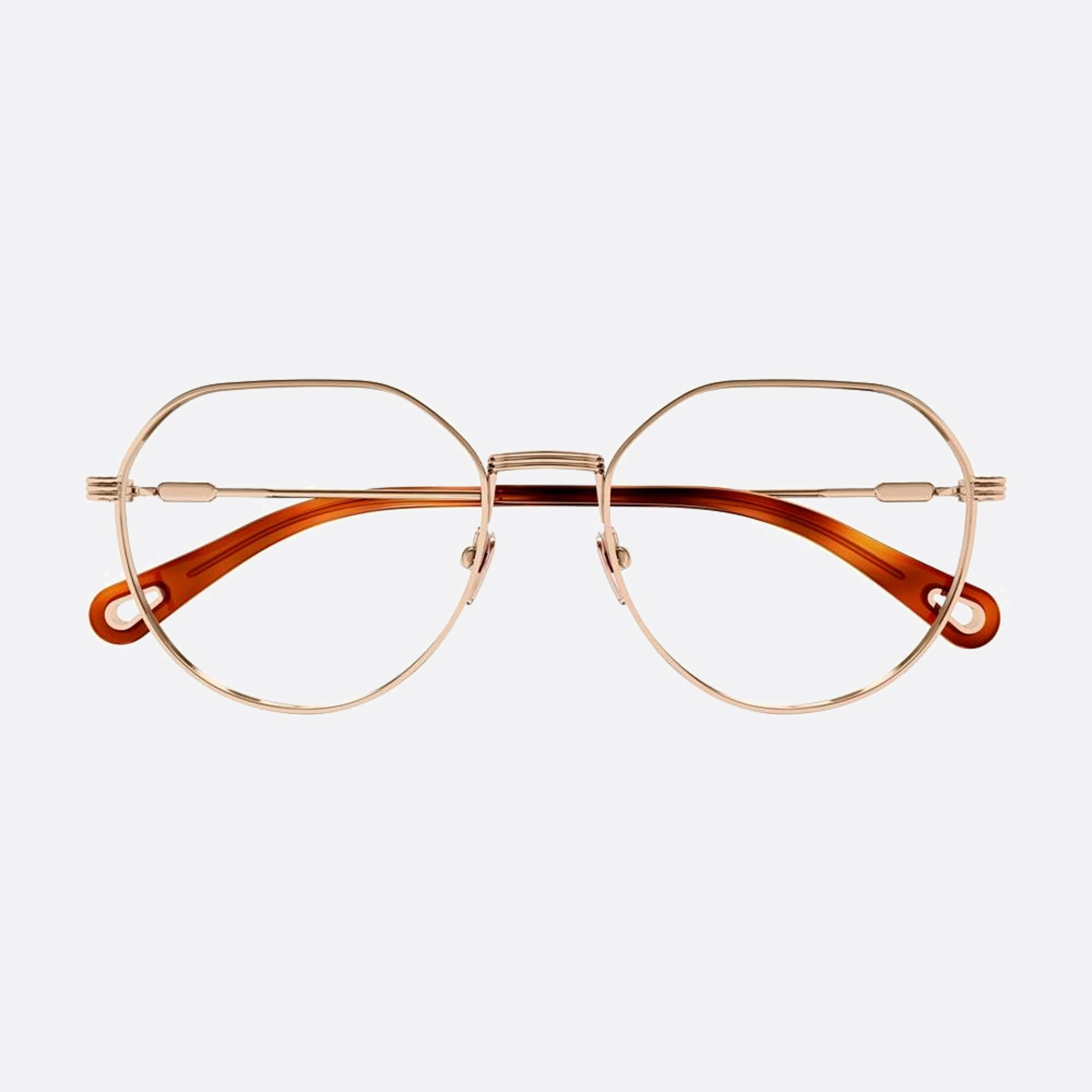 Chloe 54mm Rose Gold Visor Women Eyeglasses - Main View