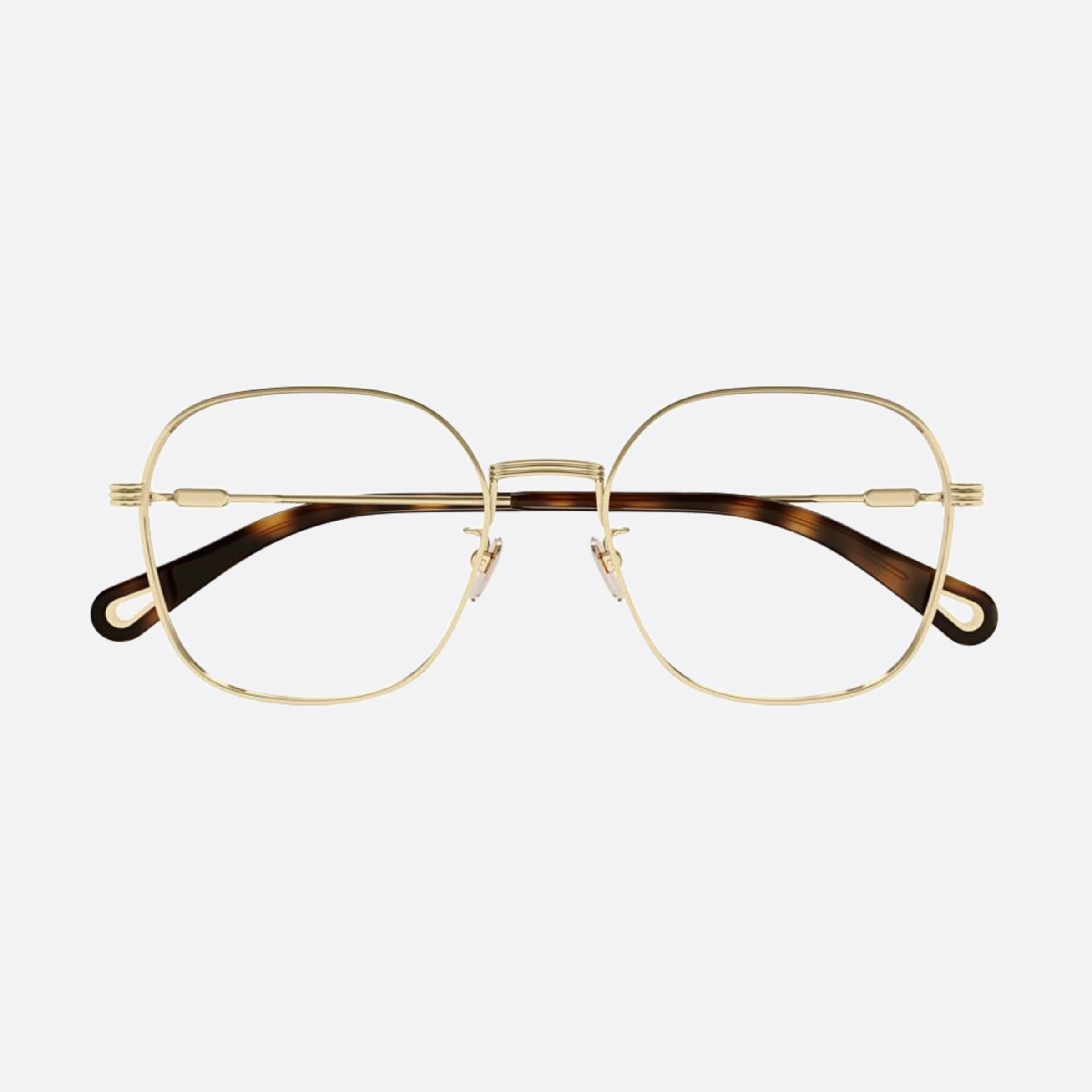 Chloe 54mm Ch0182ok Gold Geometric Women Eyeglasses - Main View