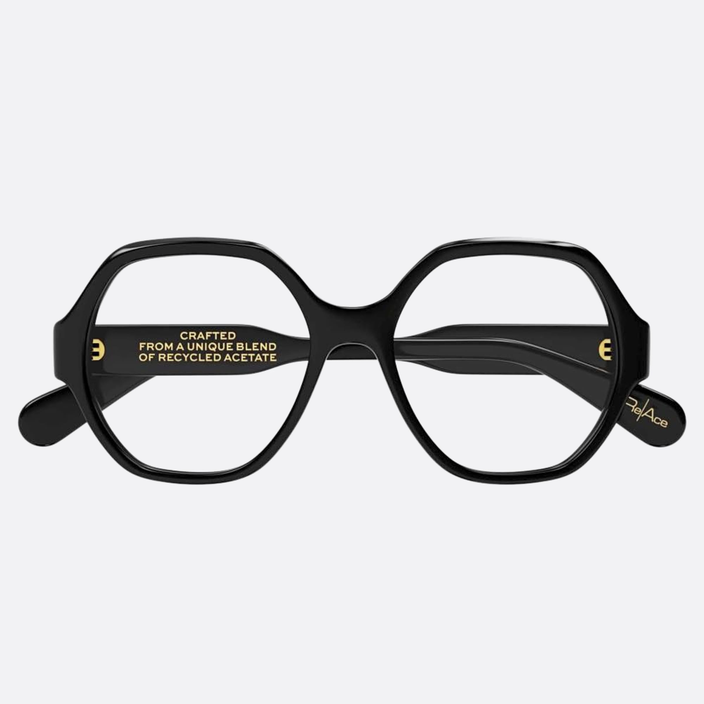 Chloe 53mm Black Oversize Women Eyeglasses - Main View