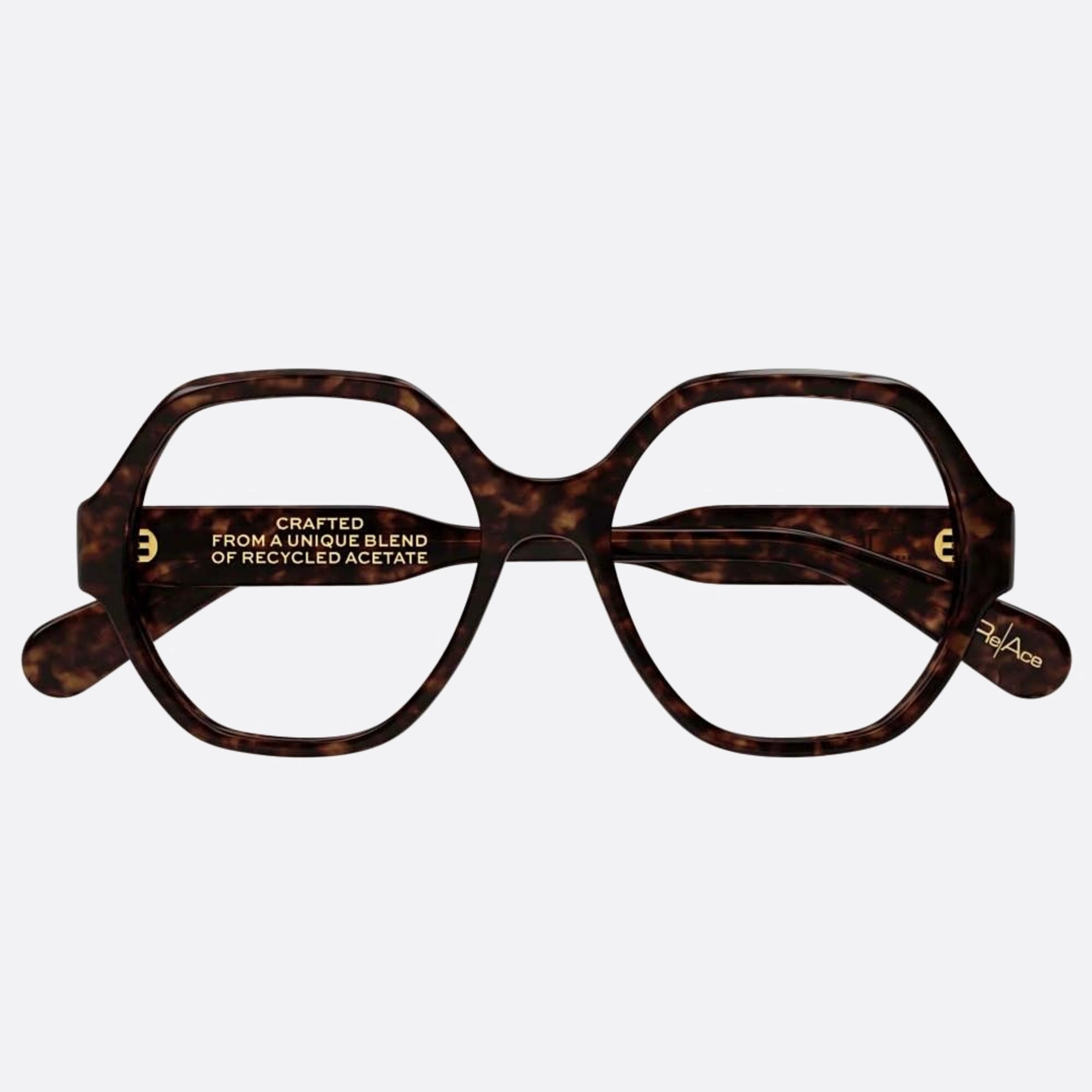 Chloe 53mm Havana Oversize Women Eyeglasses - Main View