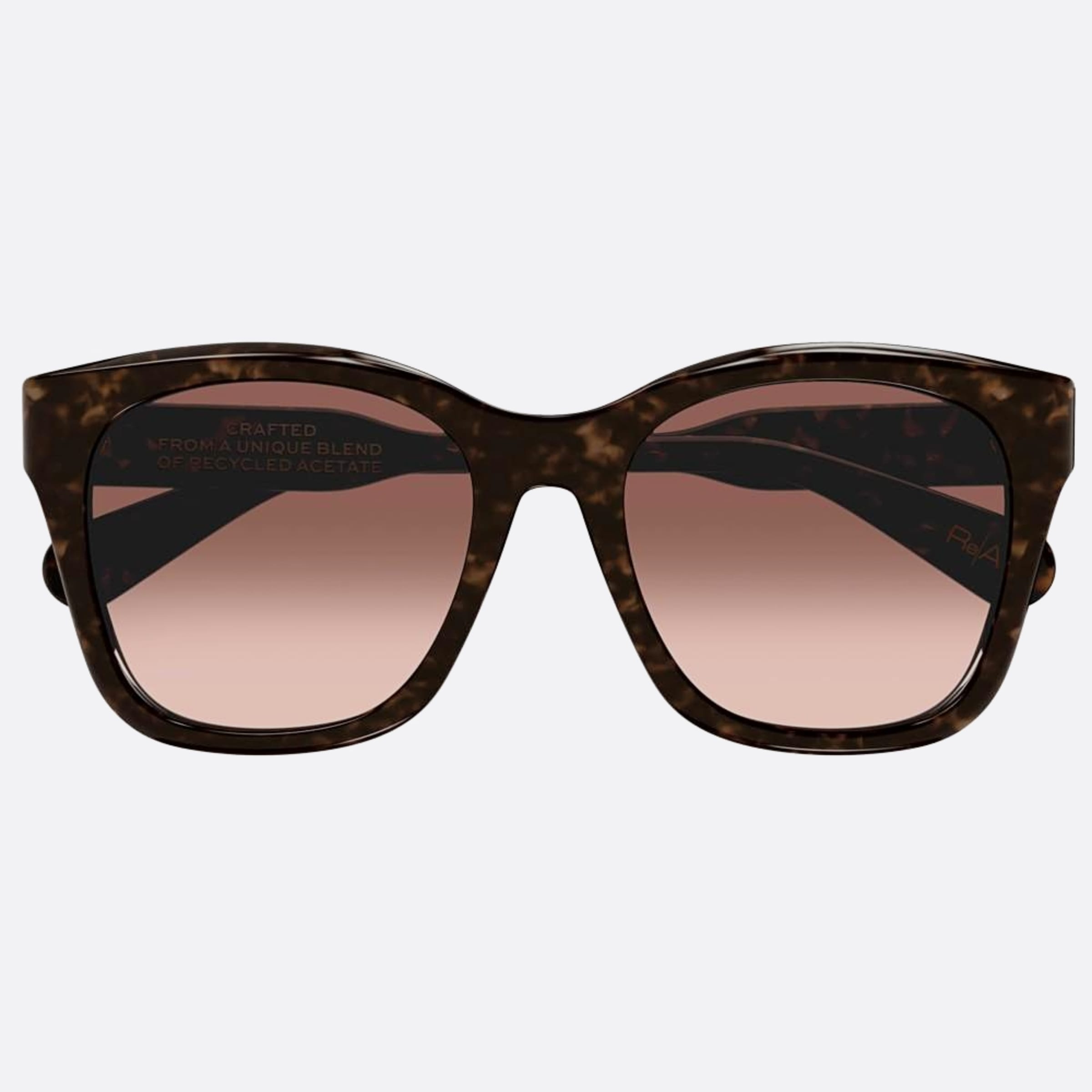 Chloe 55mm Ch0194sk Havana Squared Women Sunglasses - Main View