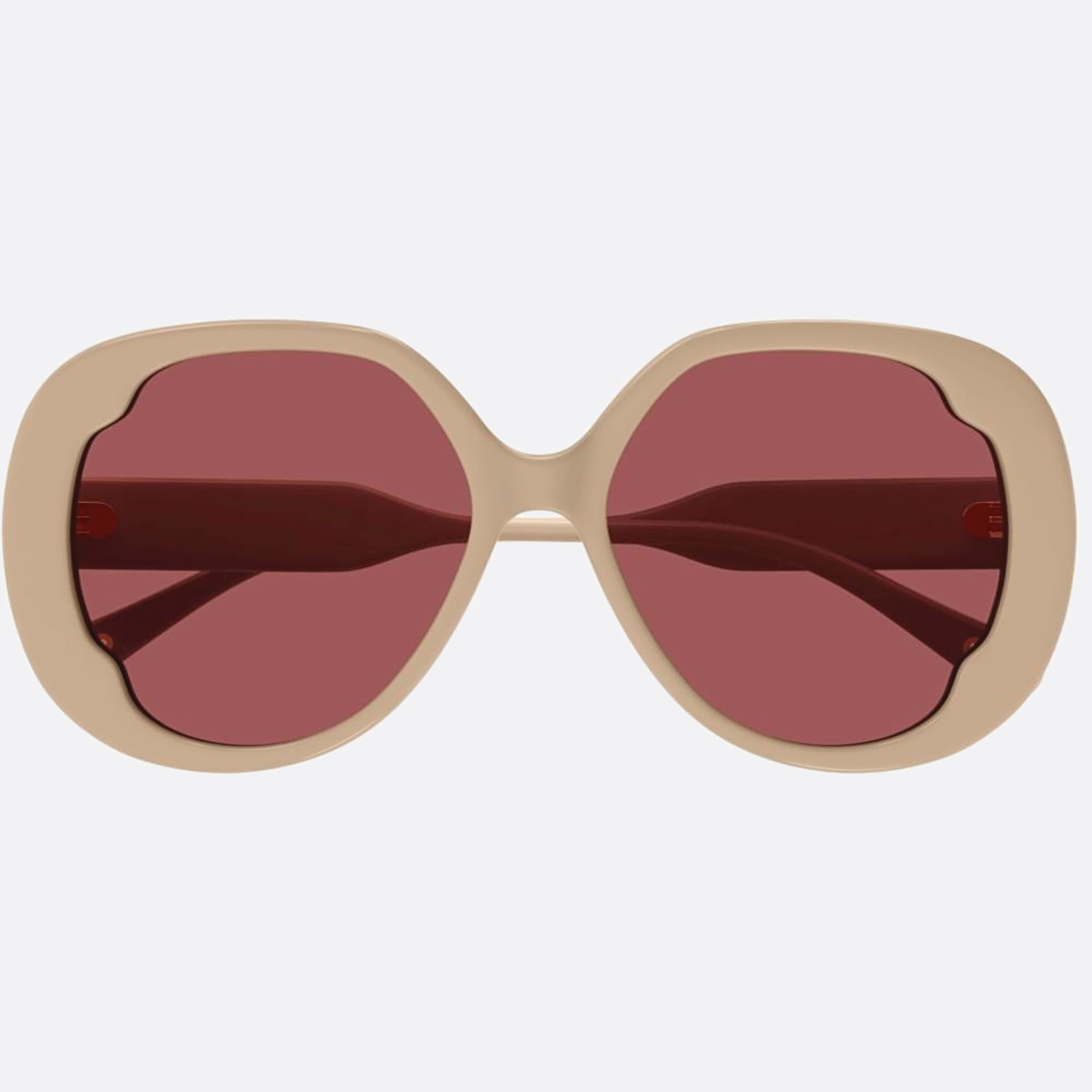 Chloe 56mm Ch0195sk White Butterfly Women Sunglasses - Main View