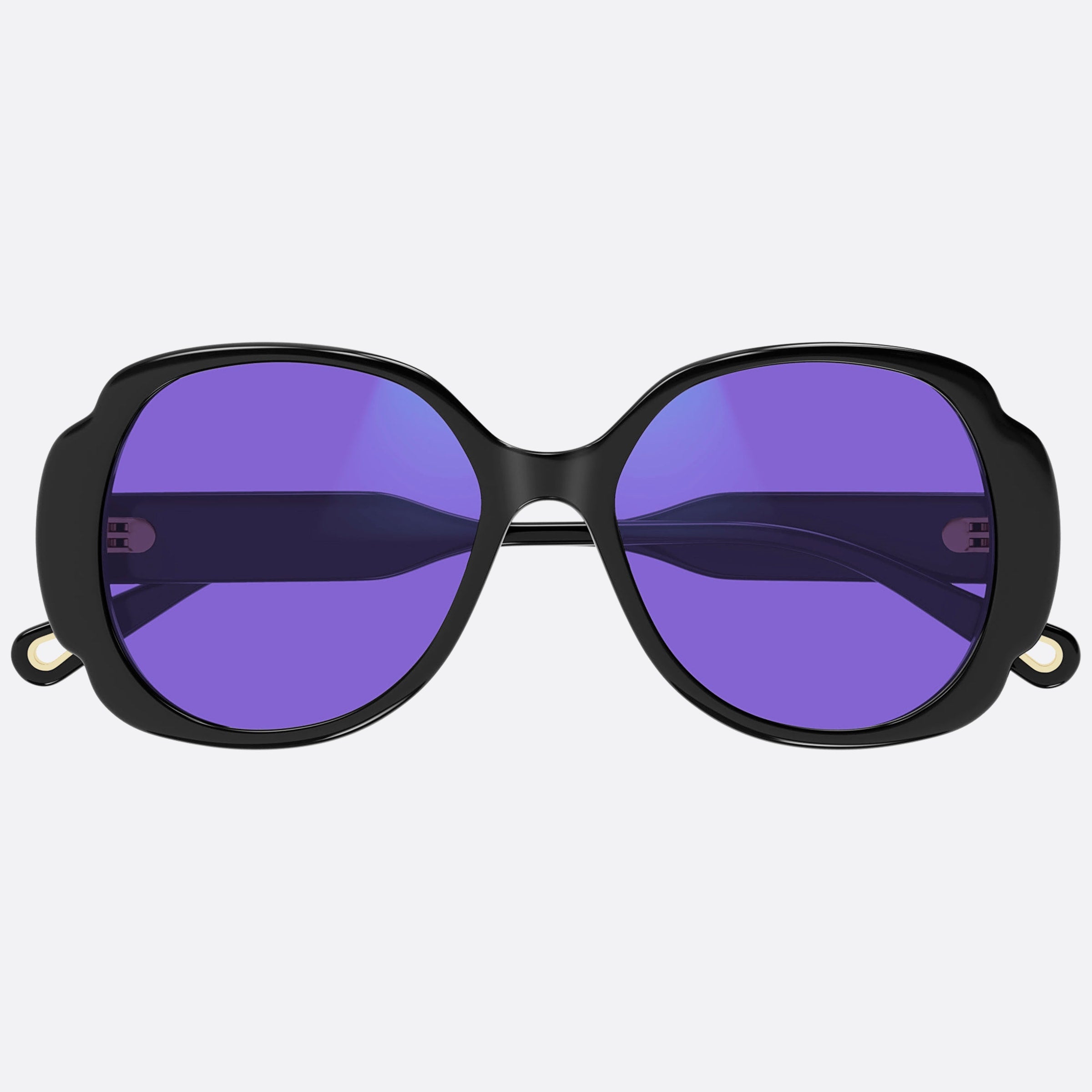 Chloe 53mm Black Butterfly Women Sunglasses - Lifestyle Shot